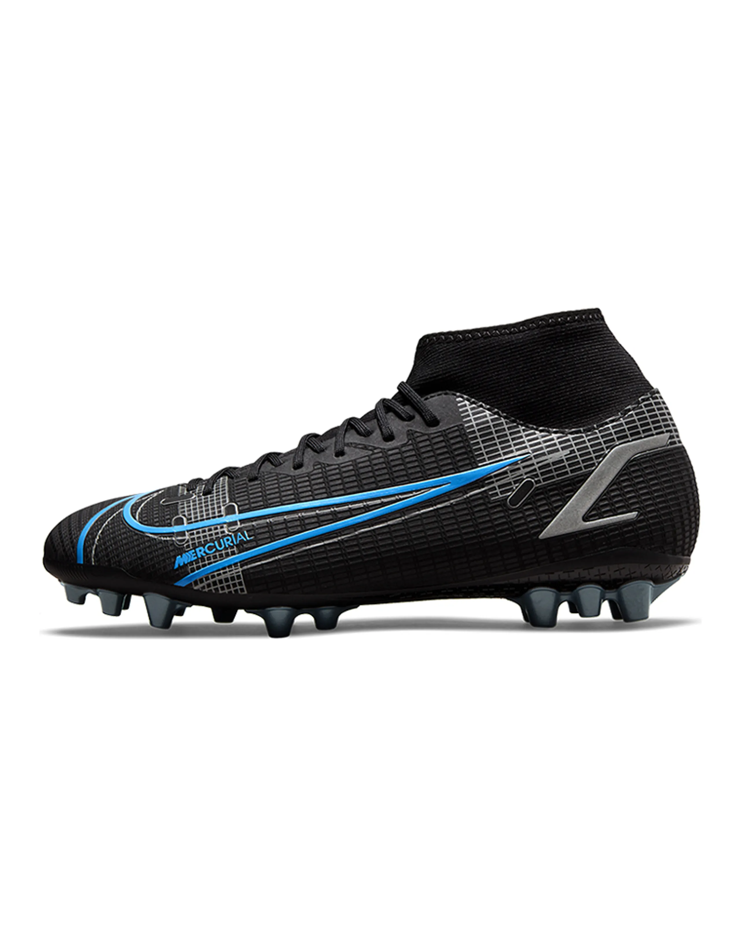 Nike Mercurial Superfly 8 Academy Ag Artificial Grass 'Black Blue'