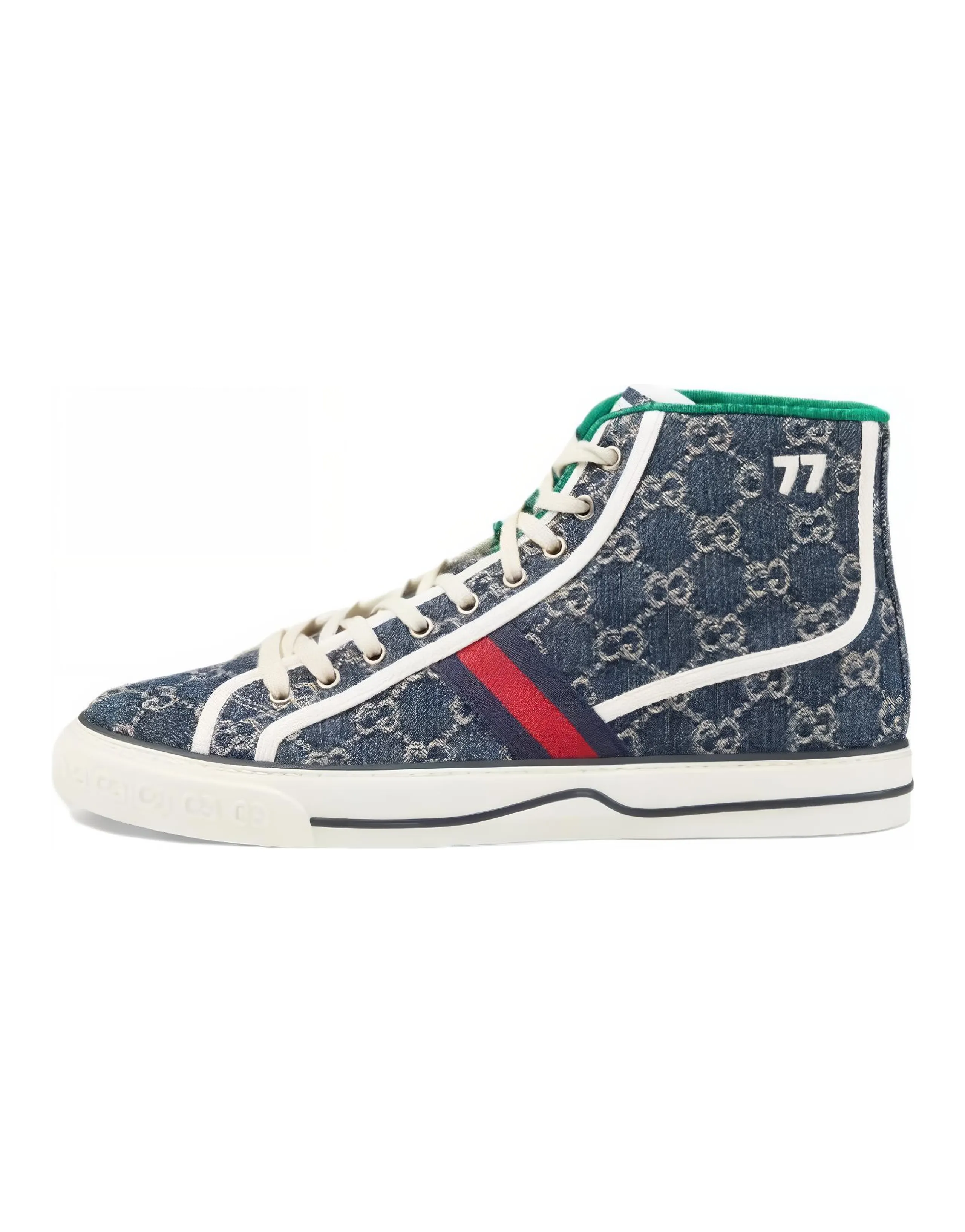 GUCCI Tennis 1977 High 'Denim'
