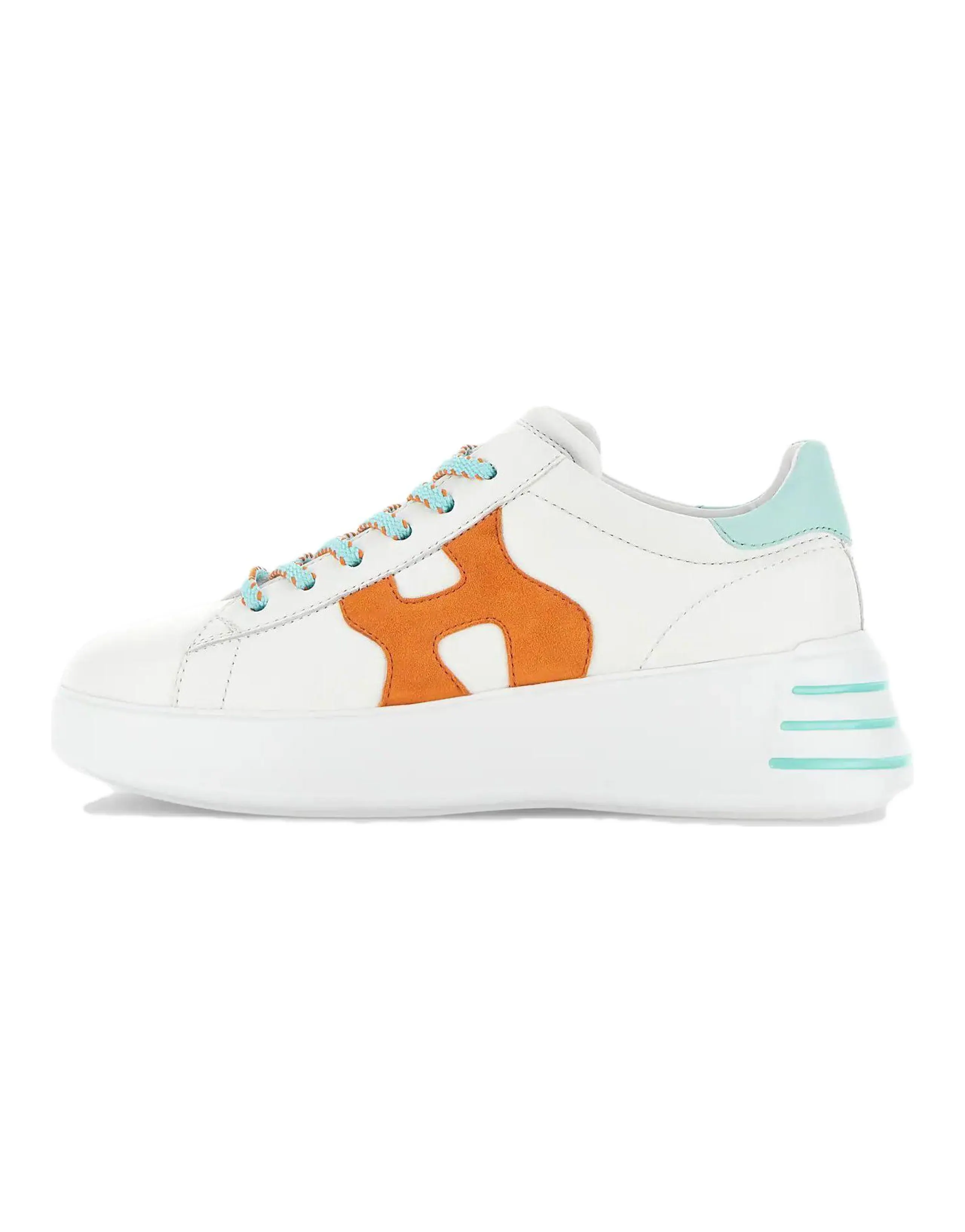 HOGAN Rebel Leather Sneakers