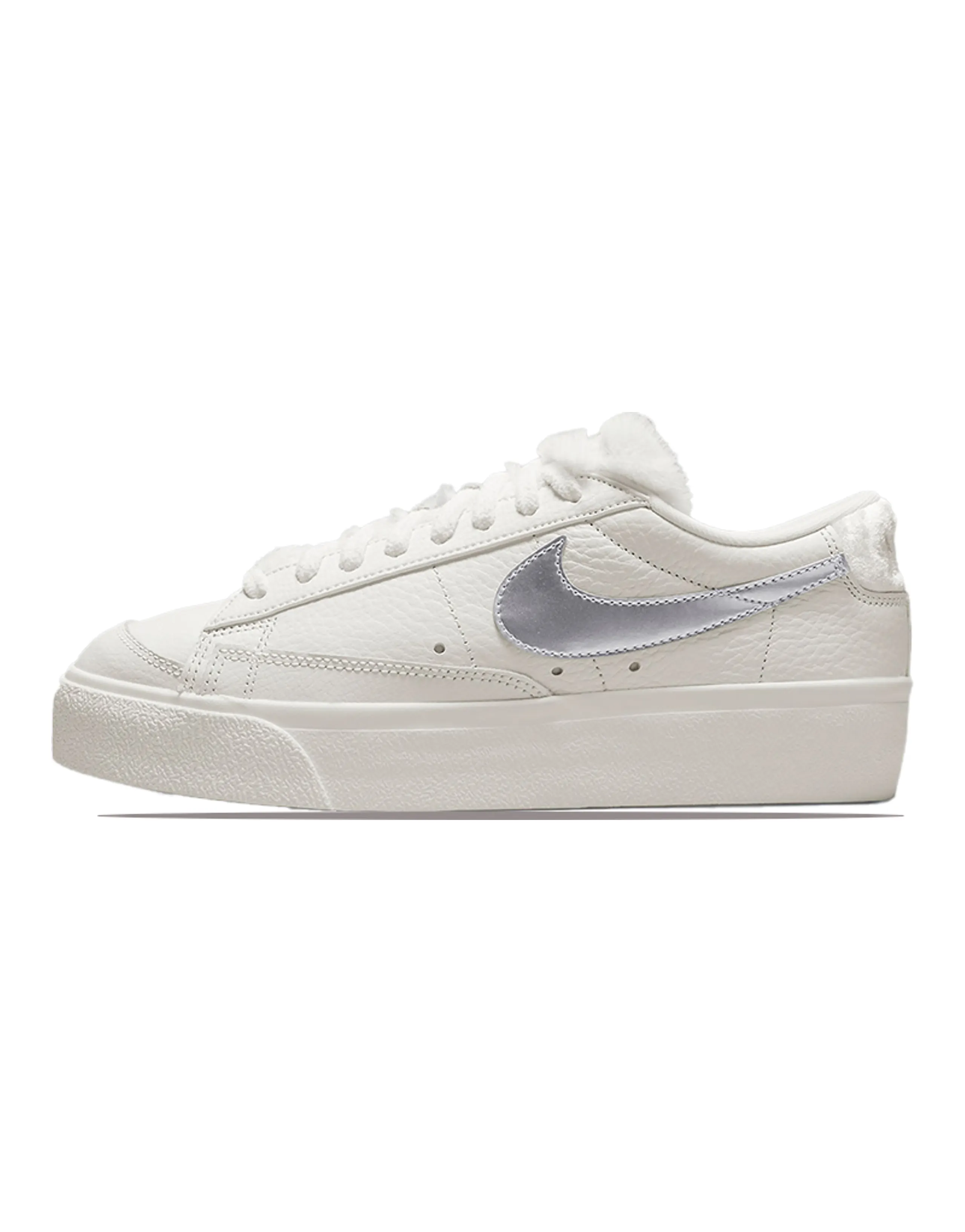 Nike Blazer Low Platform Faux Sherpa Fur Women's