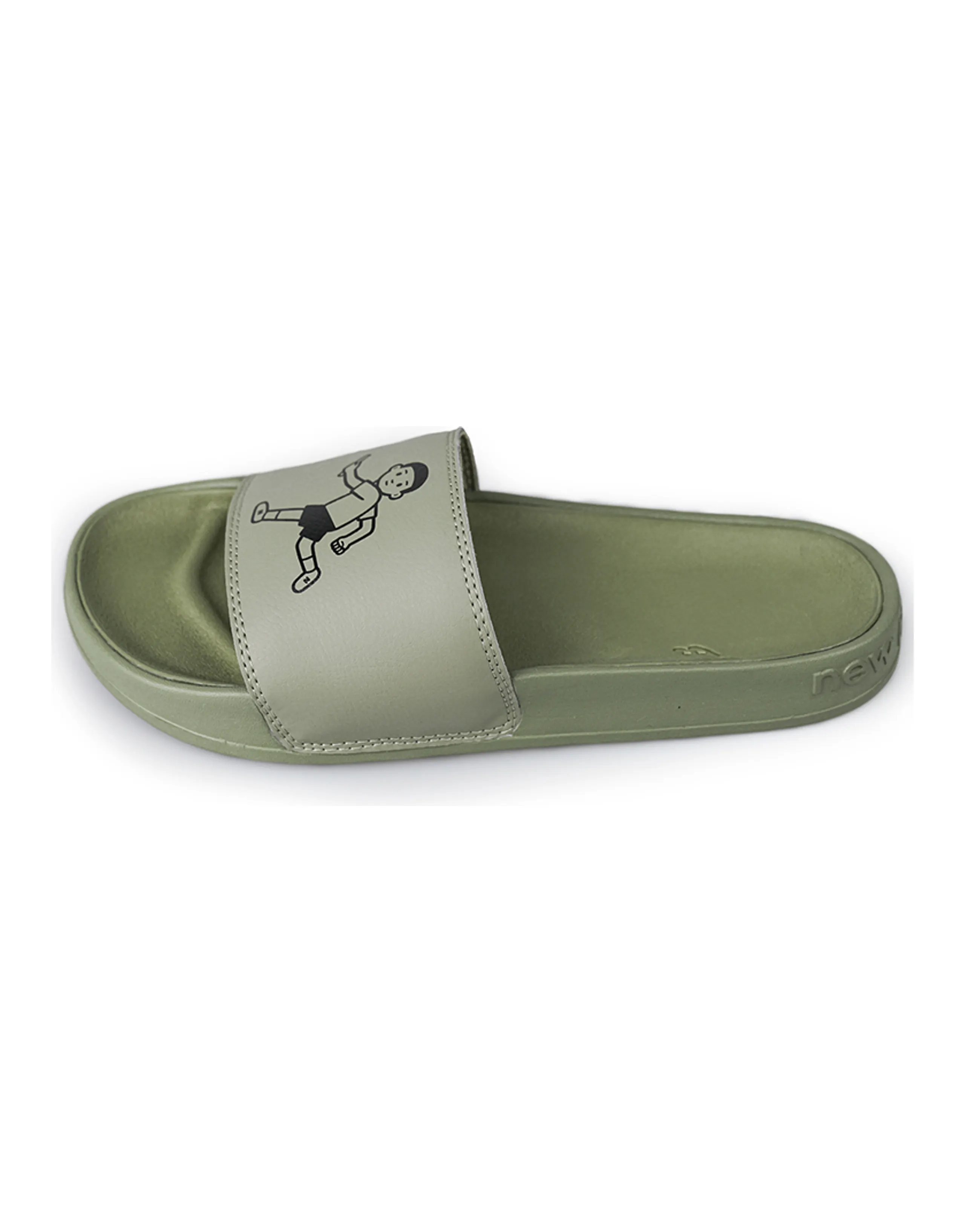 New Balance X Noritake Slippers Dark Green