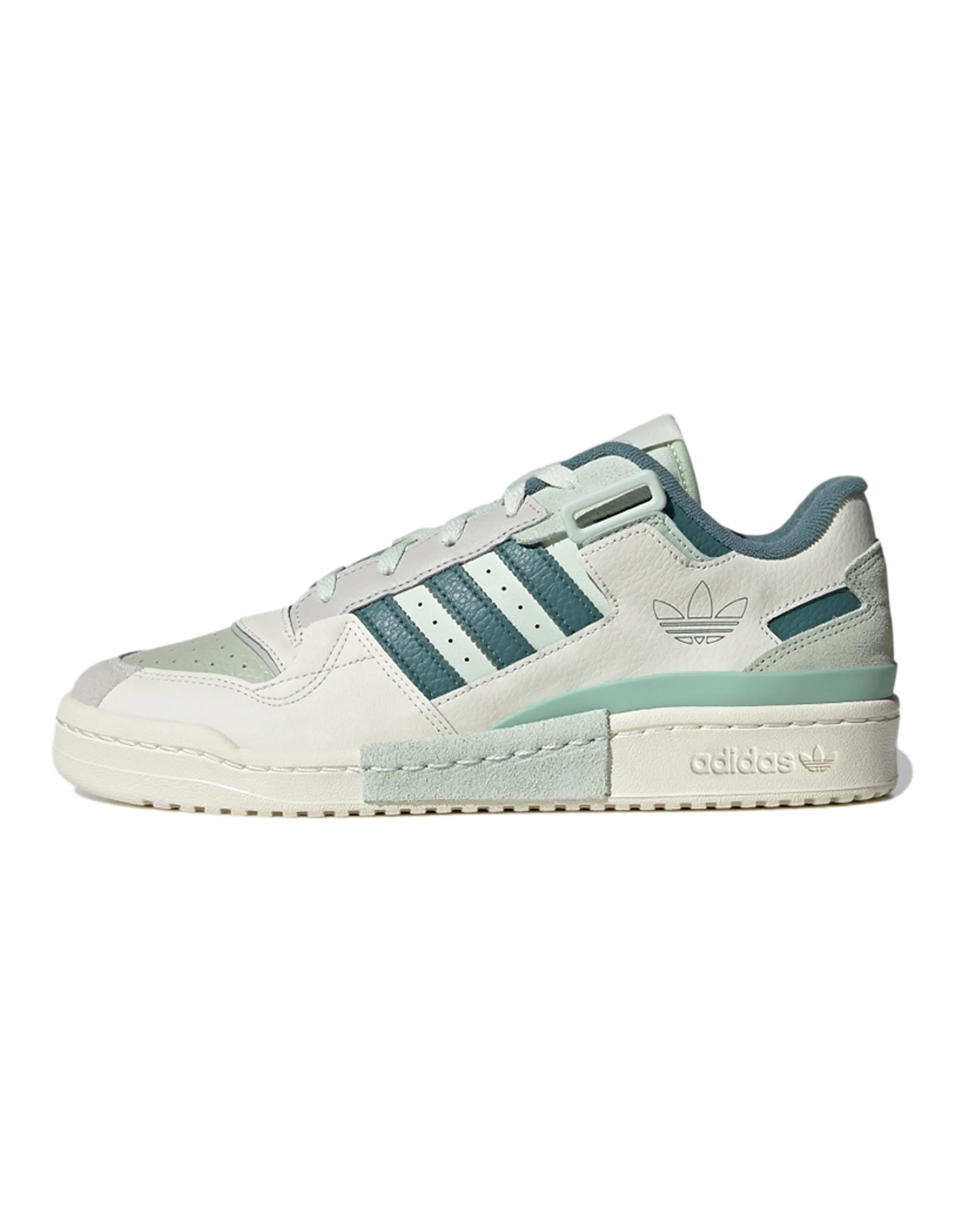 Adidas Originals Forum Exhibit Low Shoes 'Off White Cloud White Core Black'
