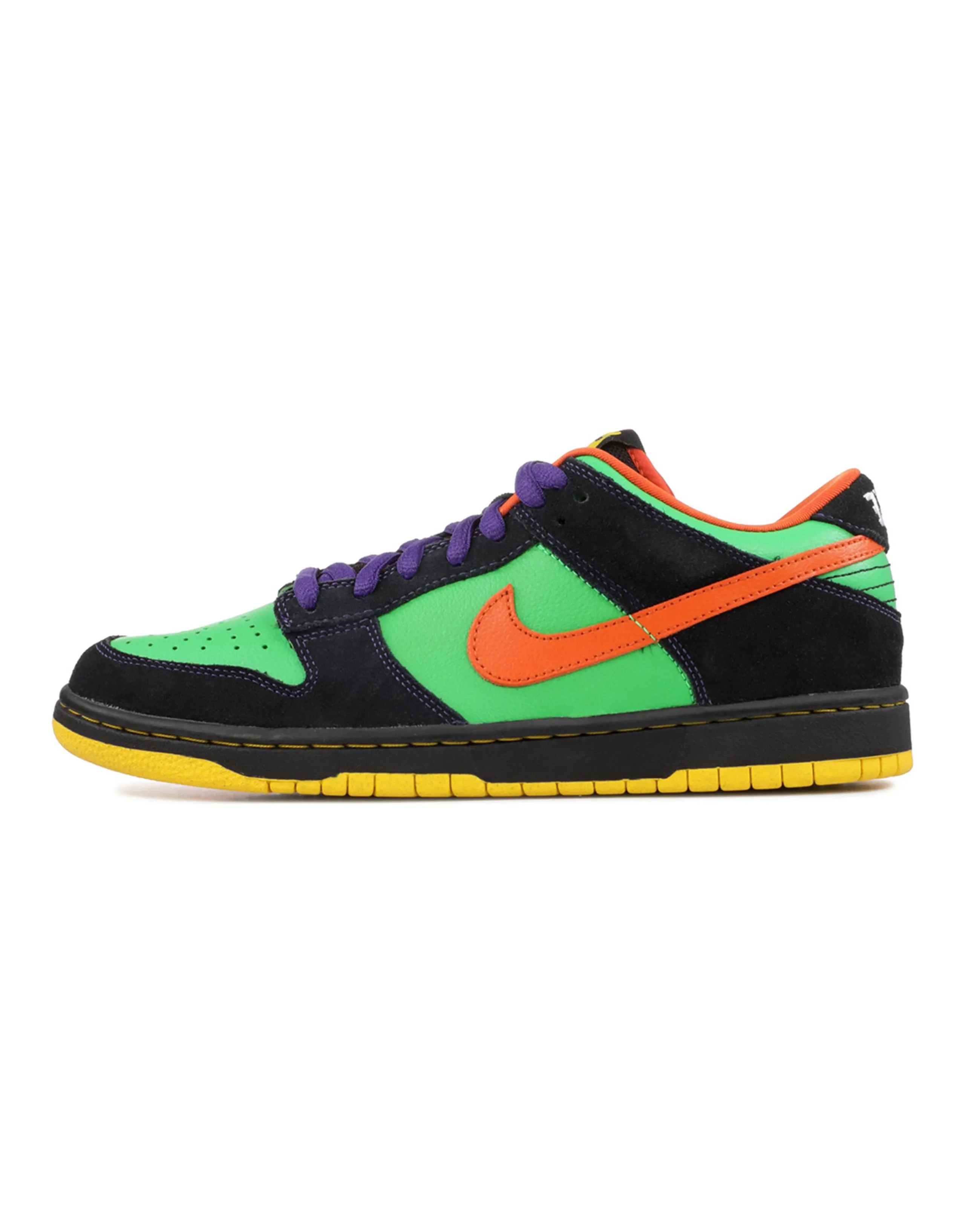 Nike Sb Dunk Low Green Spark Hoop Orange