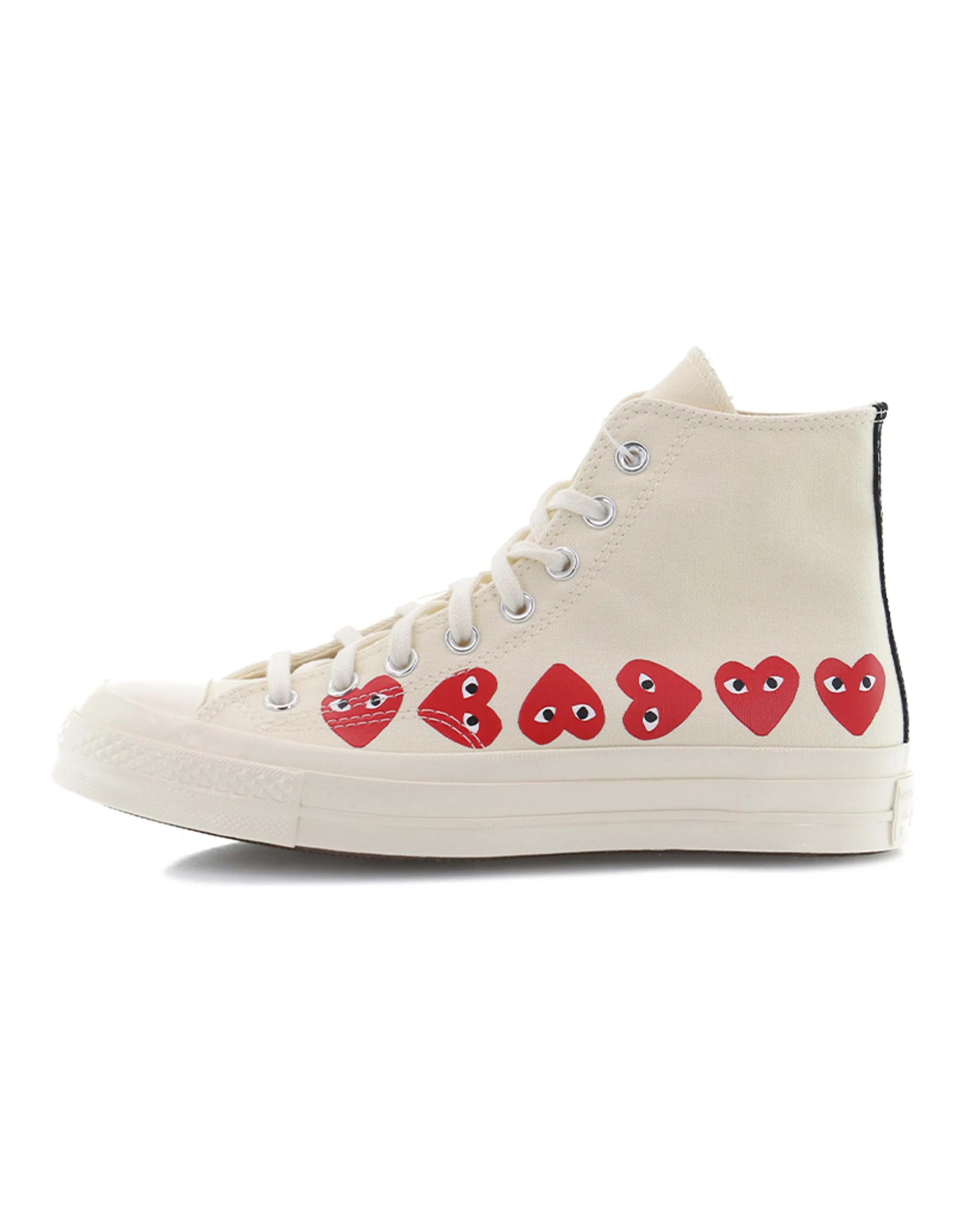 Converse Chuck Taylor All Star 70 Hi Comme Des Garcons Play Multi Heart White