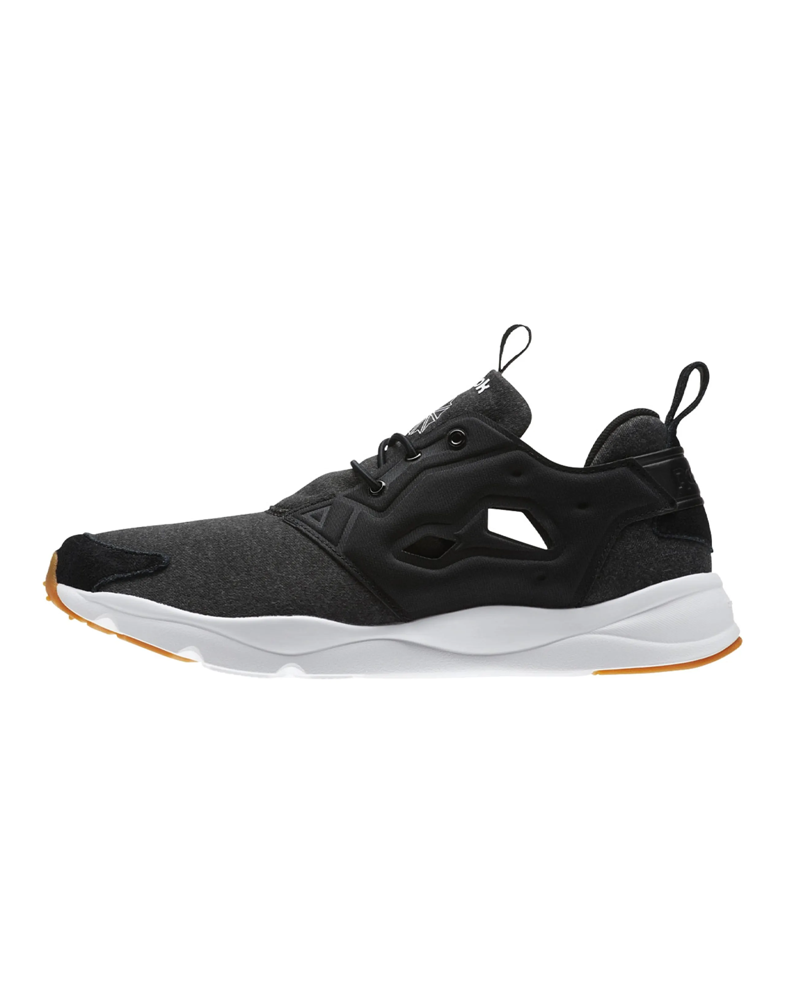 Reebok Unisex Furylite Heather Sneakers Black