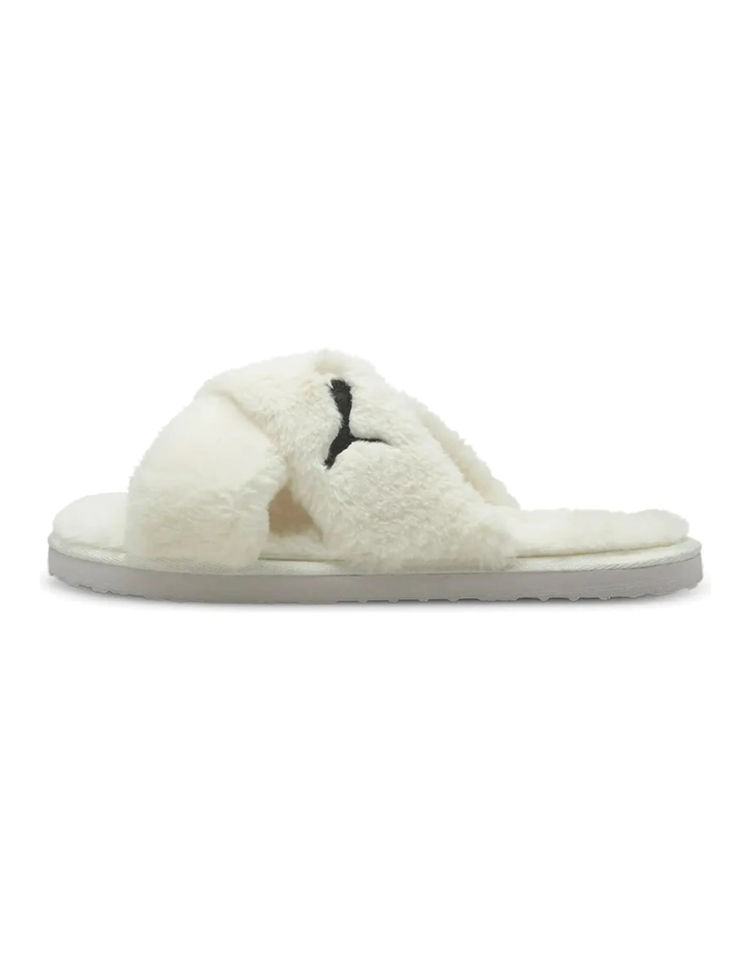 PUMA Fluff X Strap Slide 'Whisper White' Women's