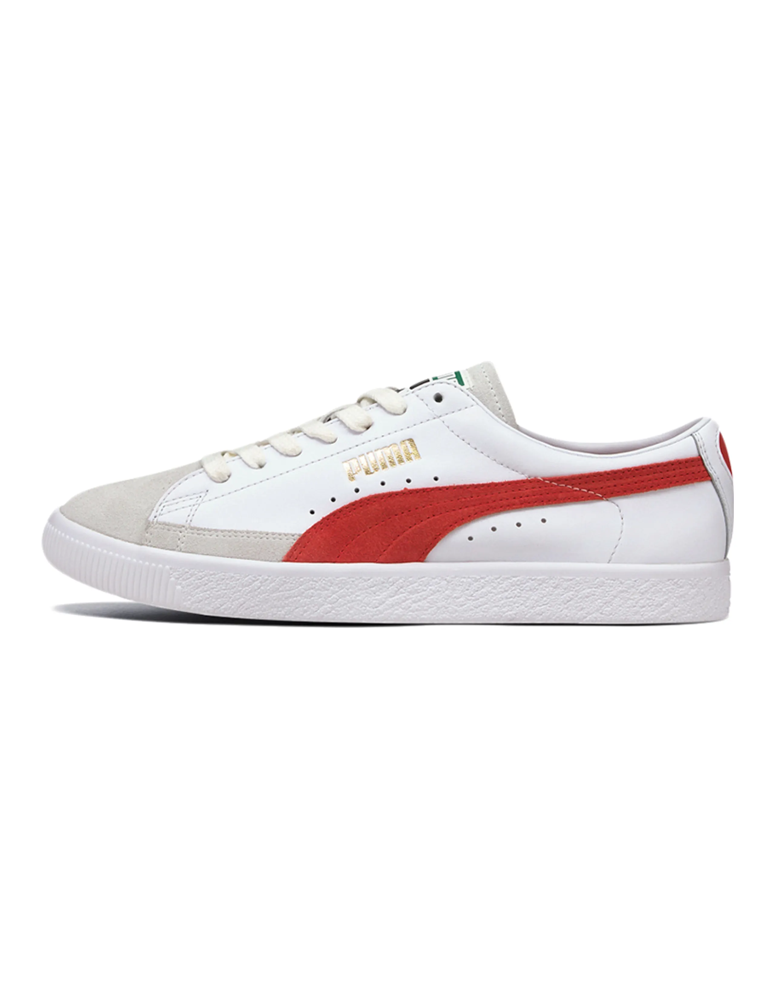PUMA Basket Vtg Casual Shoes White/Red/Grey