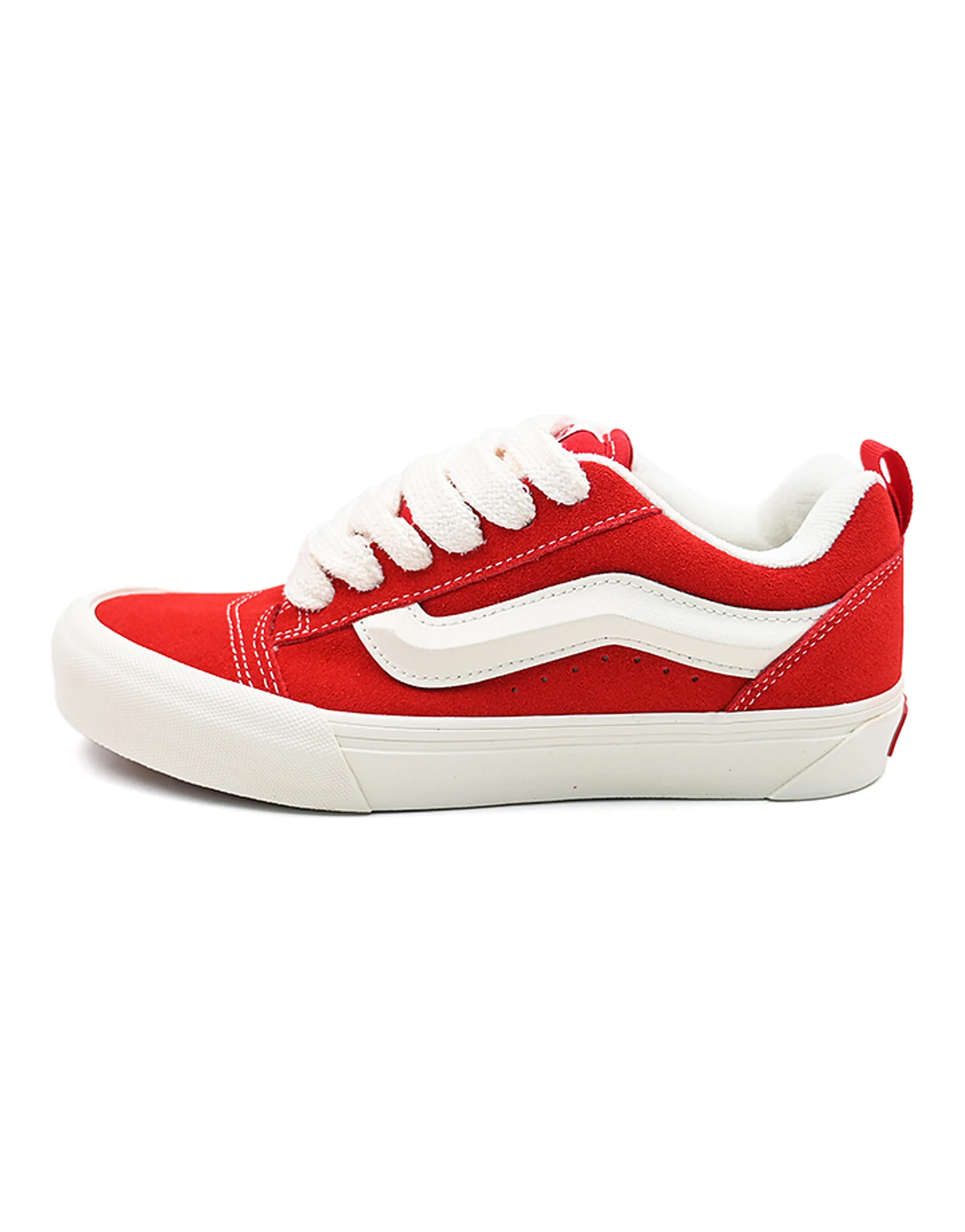 Vans Knu Skool Skate Shoes Unisex Red