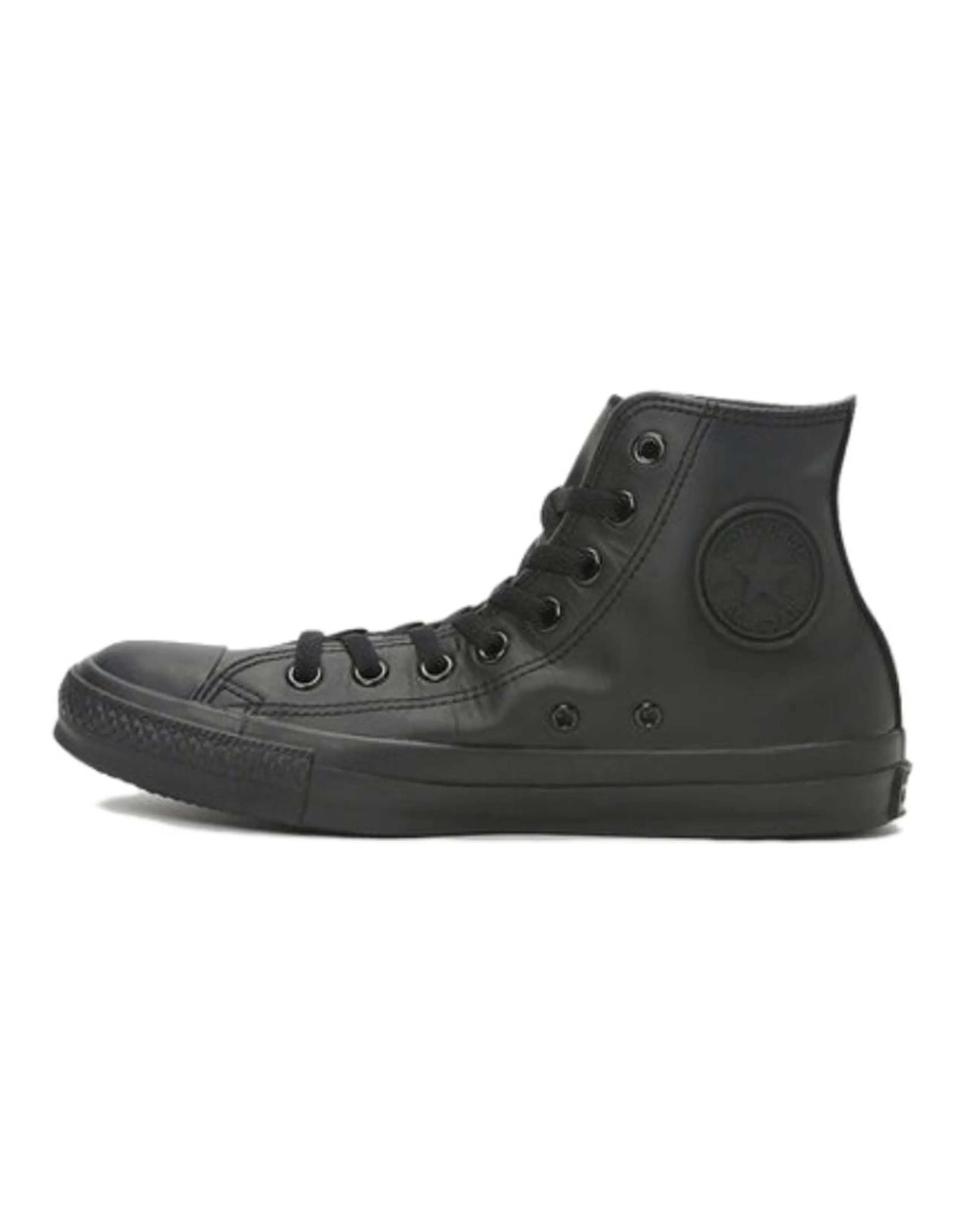 Converse All Star Leather High Top 'Black'
