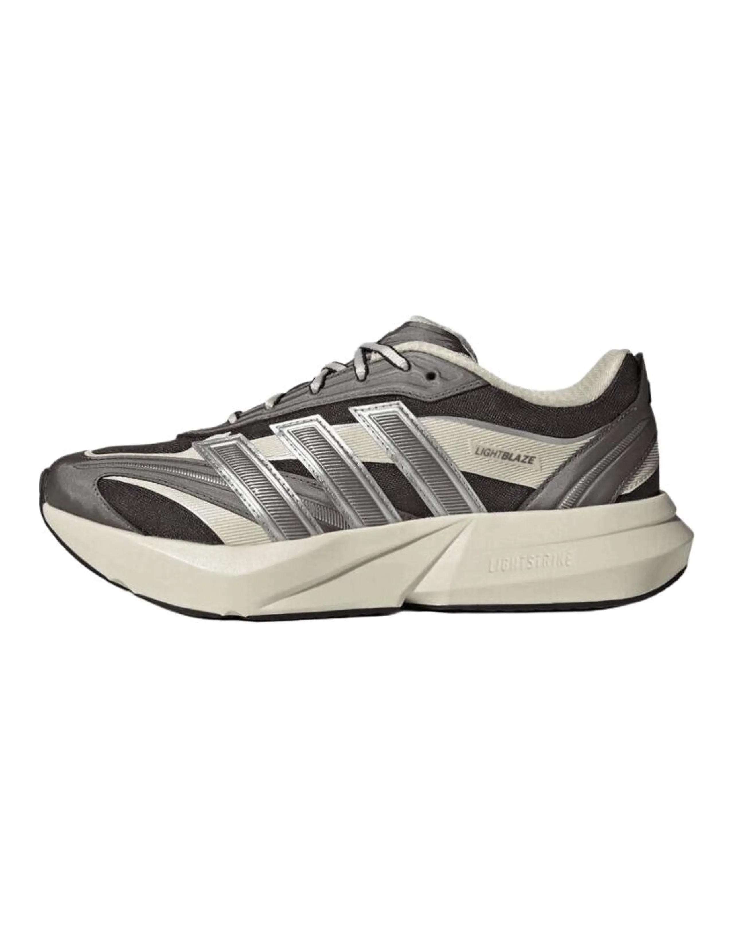adidas LIGHTBLAZE GLOW Comfortable Versatile Casual Running Shoes Men's Grey