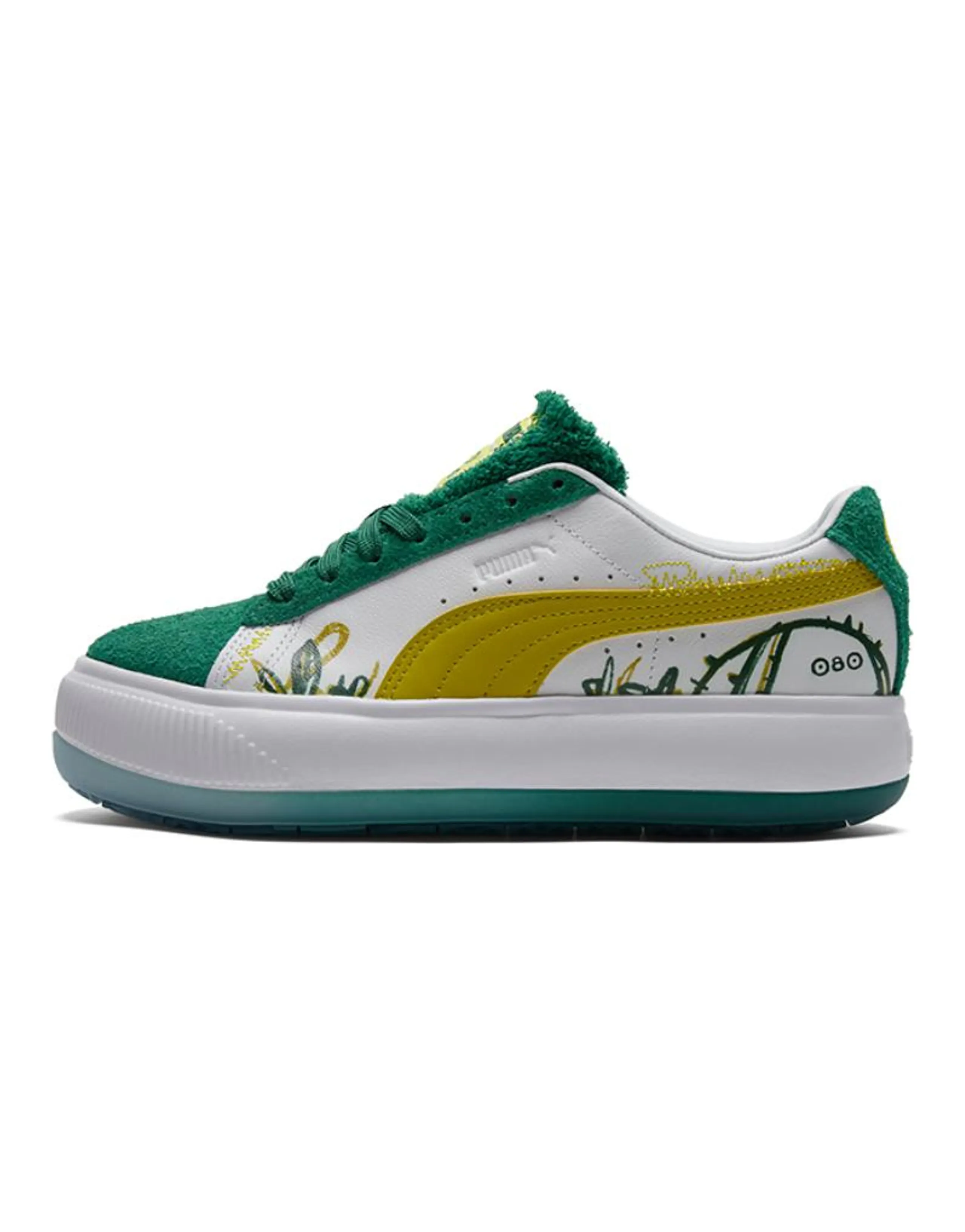 PUMA X Flabjacks Suede Mayu 'Fuzzy Cactus Park' Women's