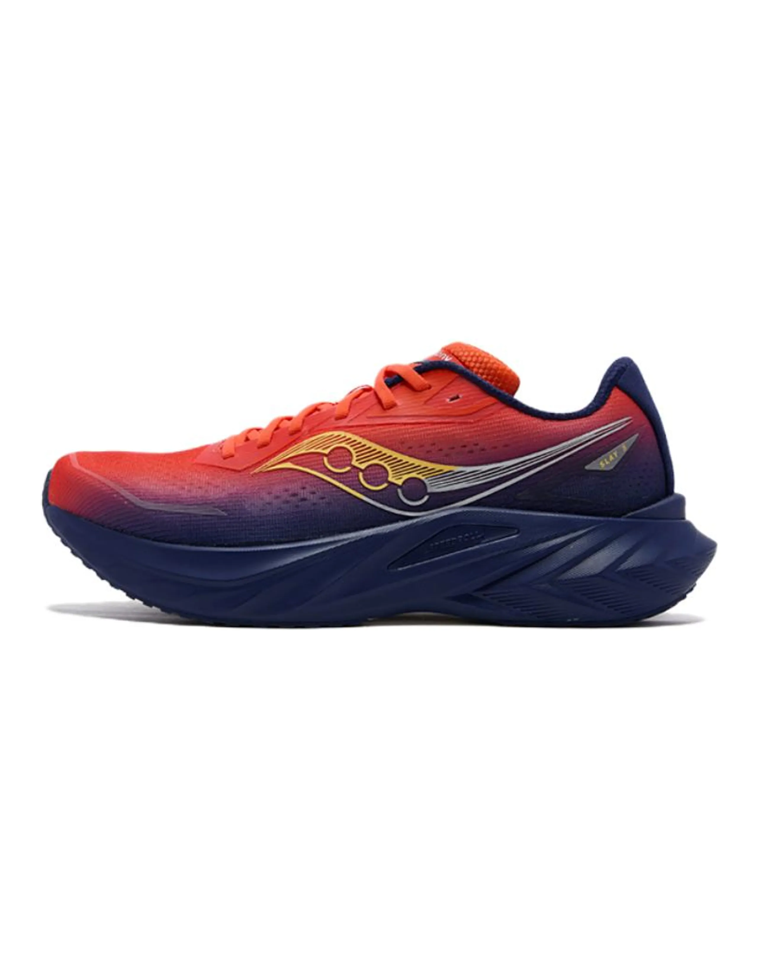 Saucony SLAY Full Speed 3 Carbon Plate Comfortable Versatile Running Shoes Unisex Red Blue