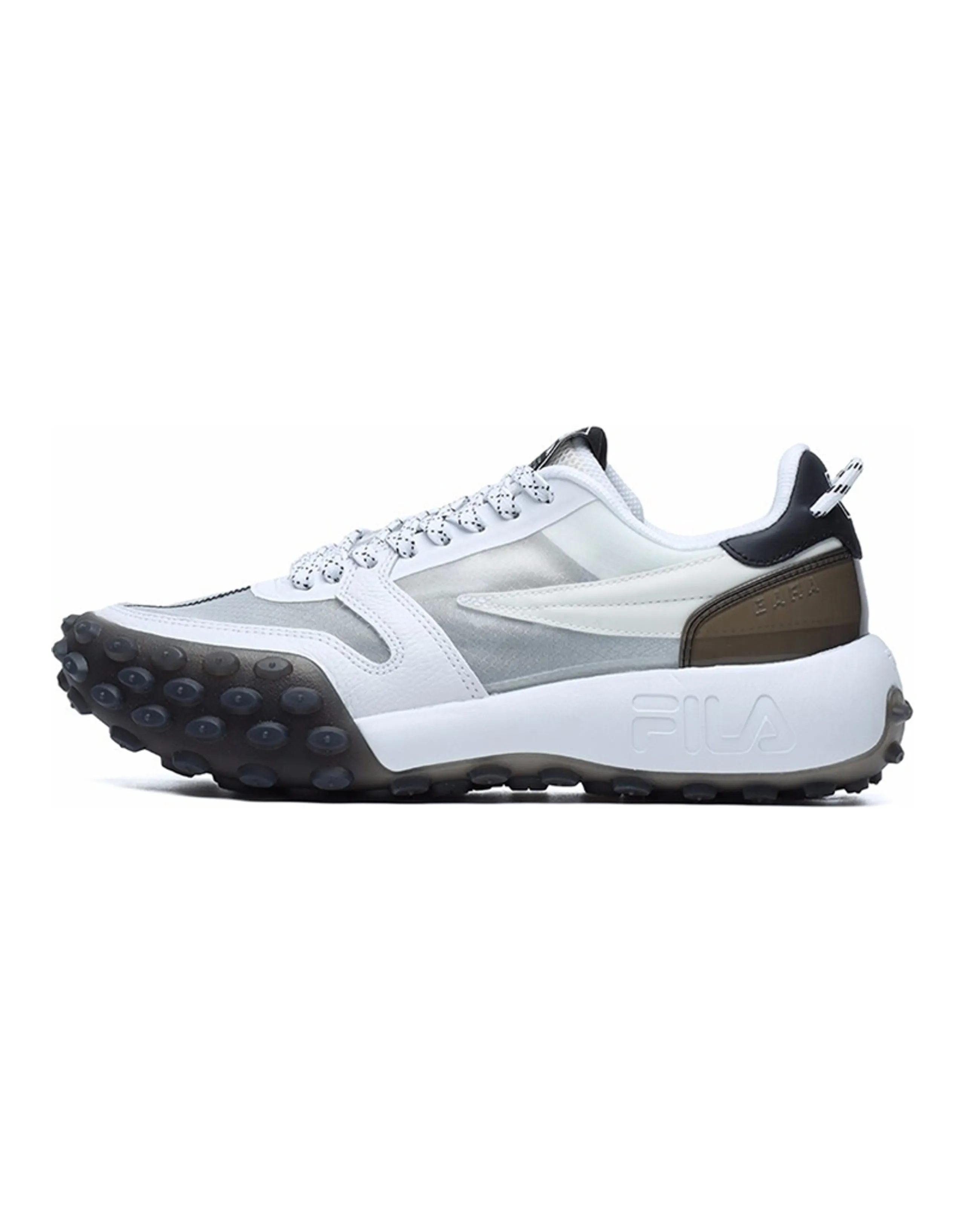 FILA Gara Chunky Sneakers Women's Low-Top Cloud Dancer/FILA White