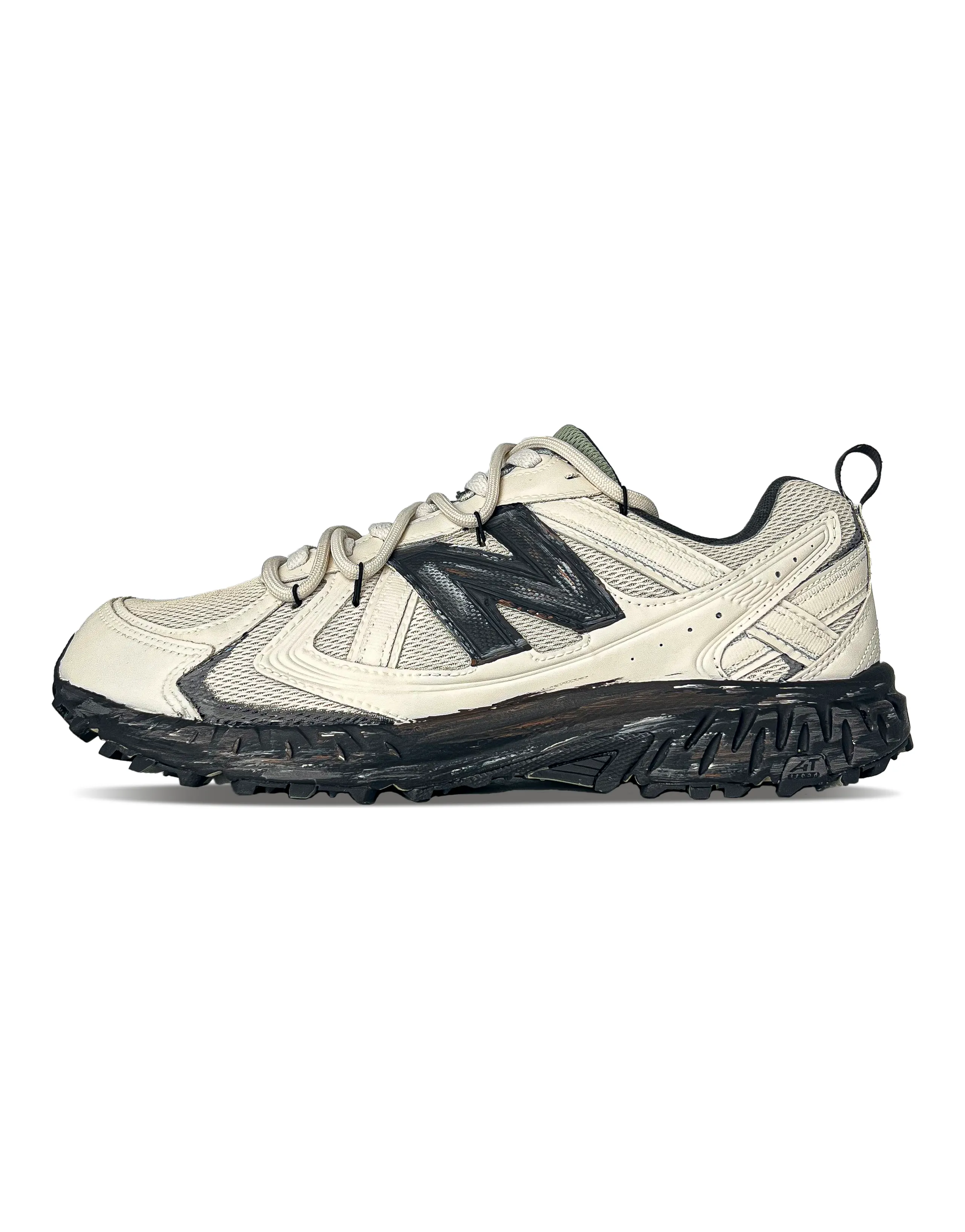 New Balance 410 V5 Custom Mesh Cushioned Low Top Trail Running Shoes Unisex Beige