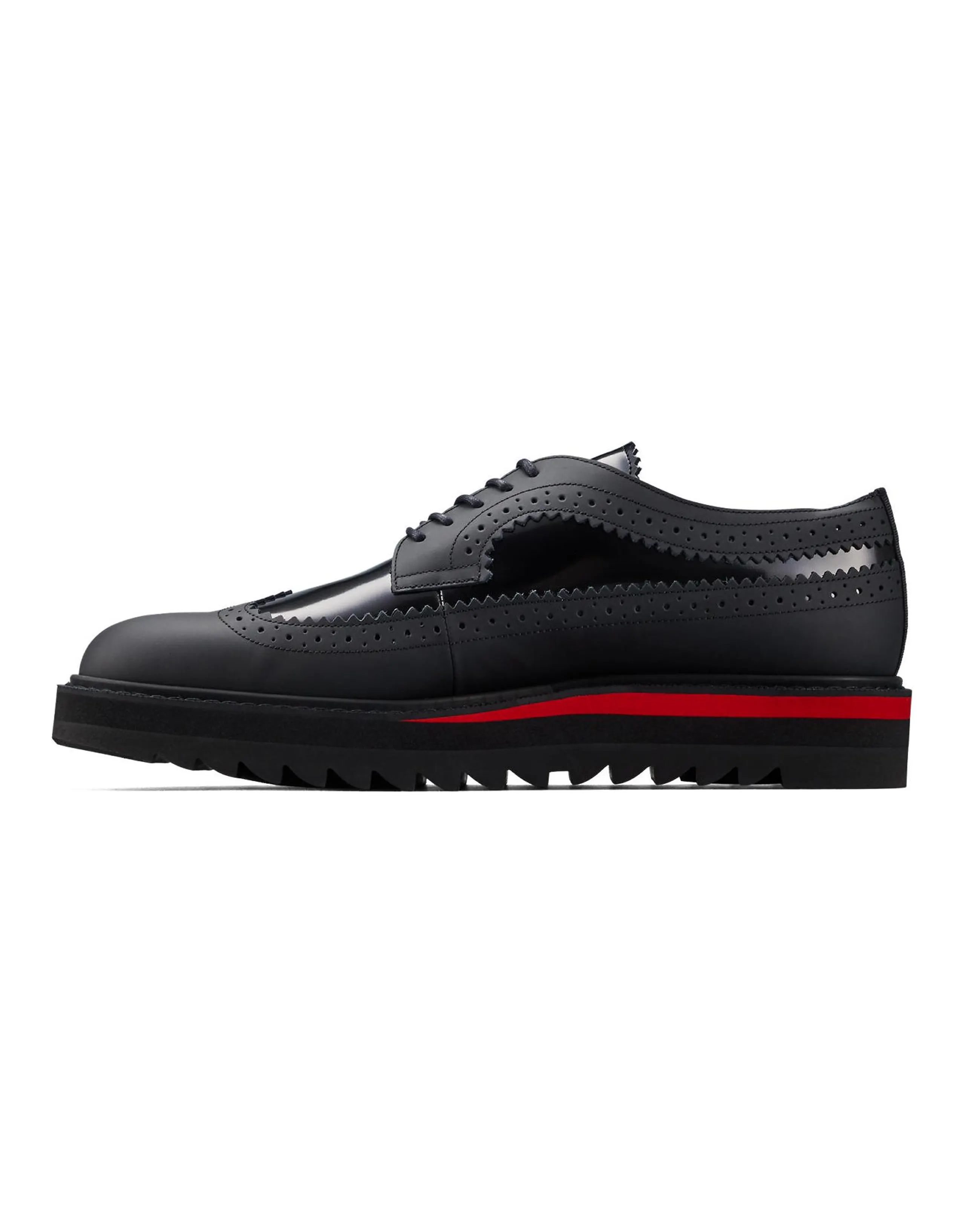 Onitsuka Tiger BROGUE Men's Casual Shoes Men's Black Red