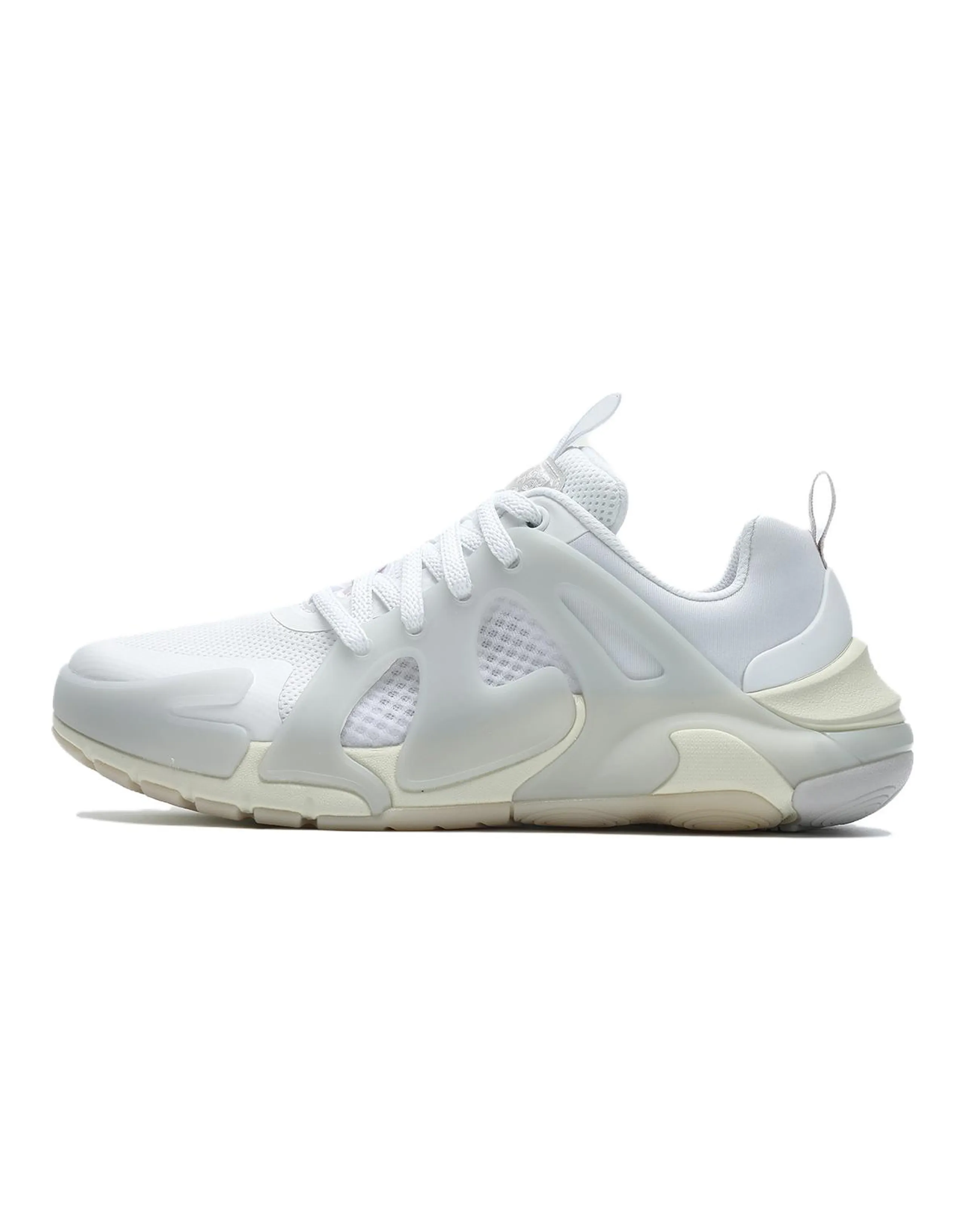 FILA Breathable Lightweight Low-Top Casual Shoes Women's White Blue