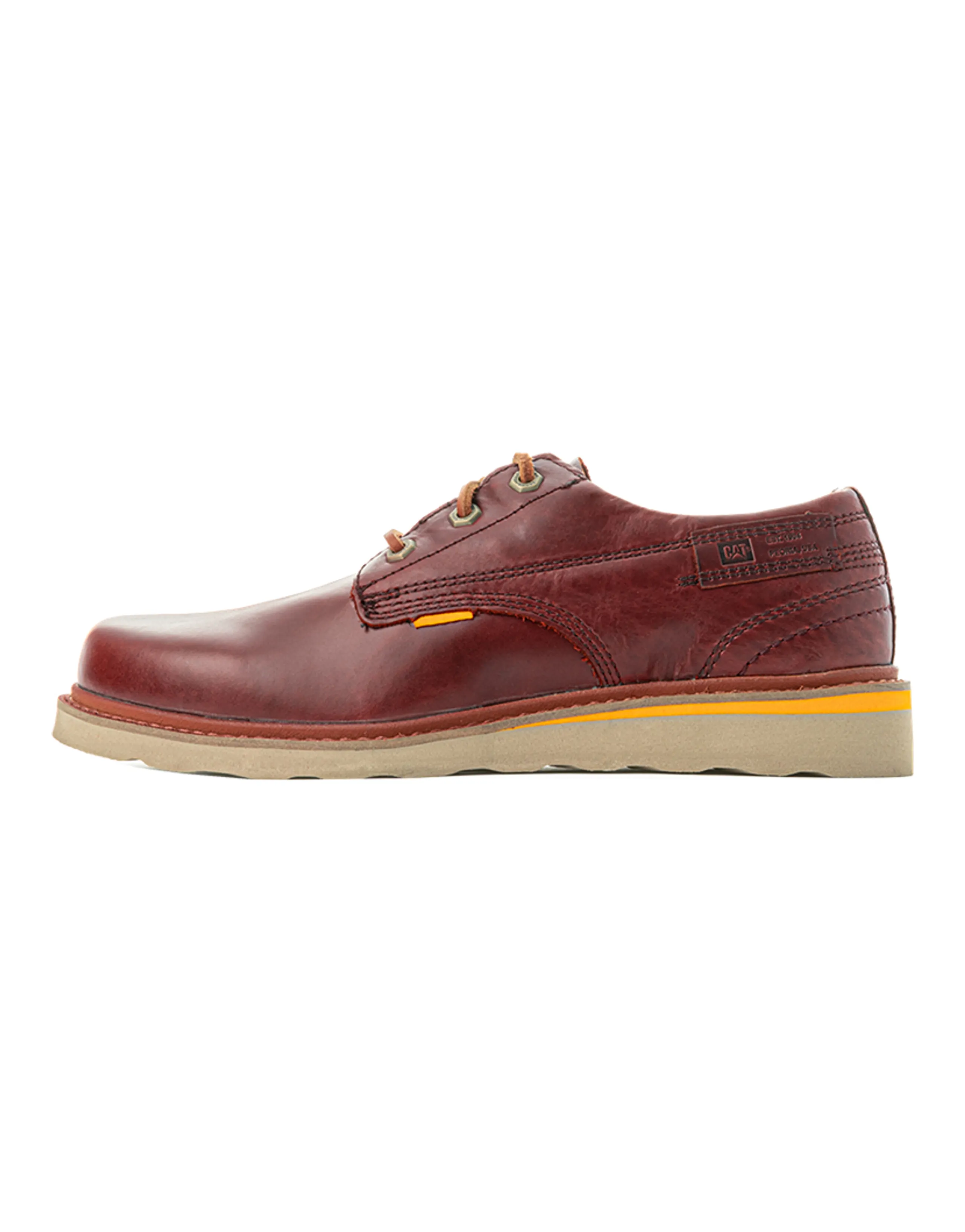 CAT Men's Casual Shoes Men Low-Top Brown Red