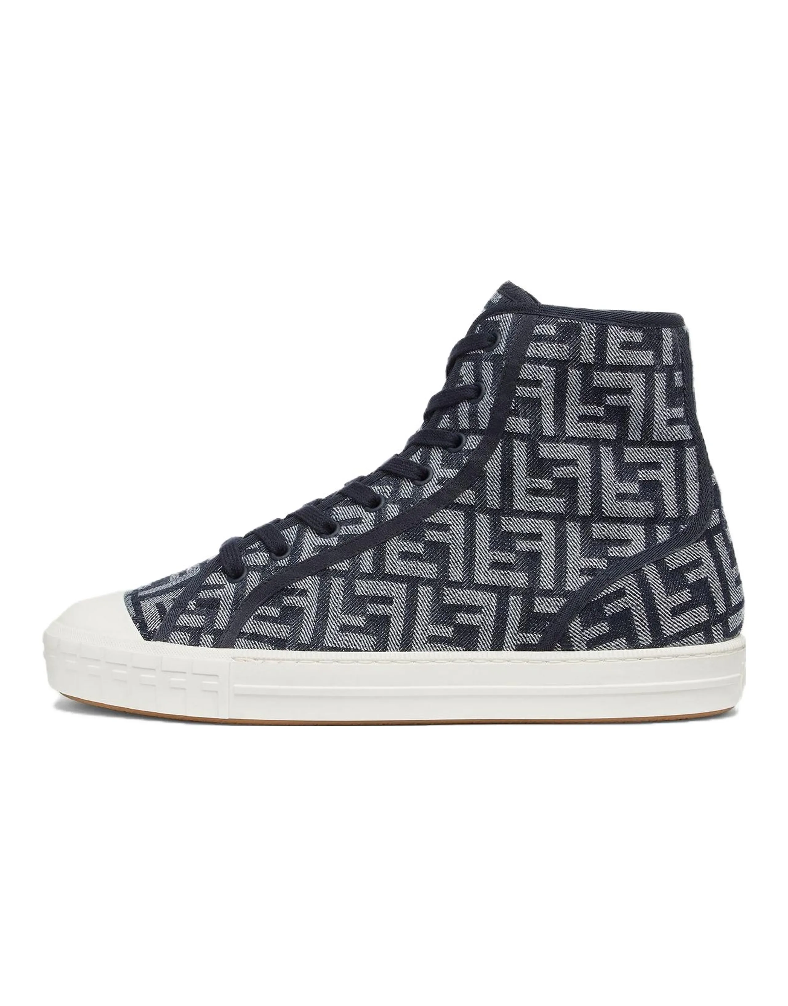 FENDI FF Motif Domino High 'Blue Denim'