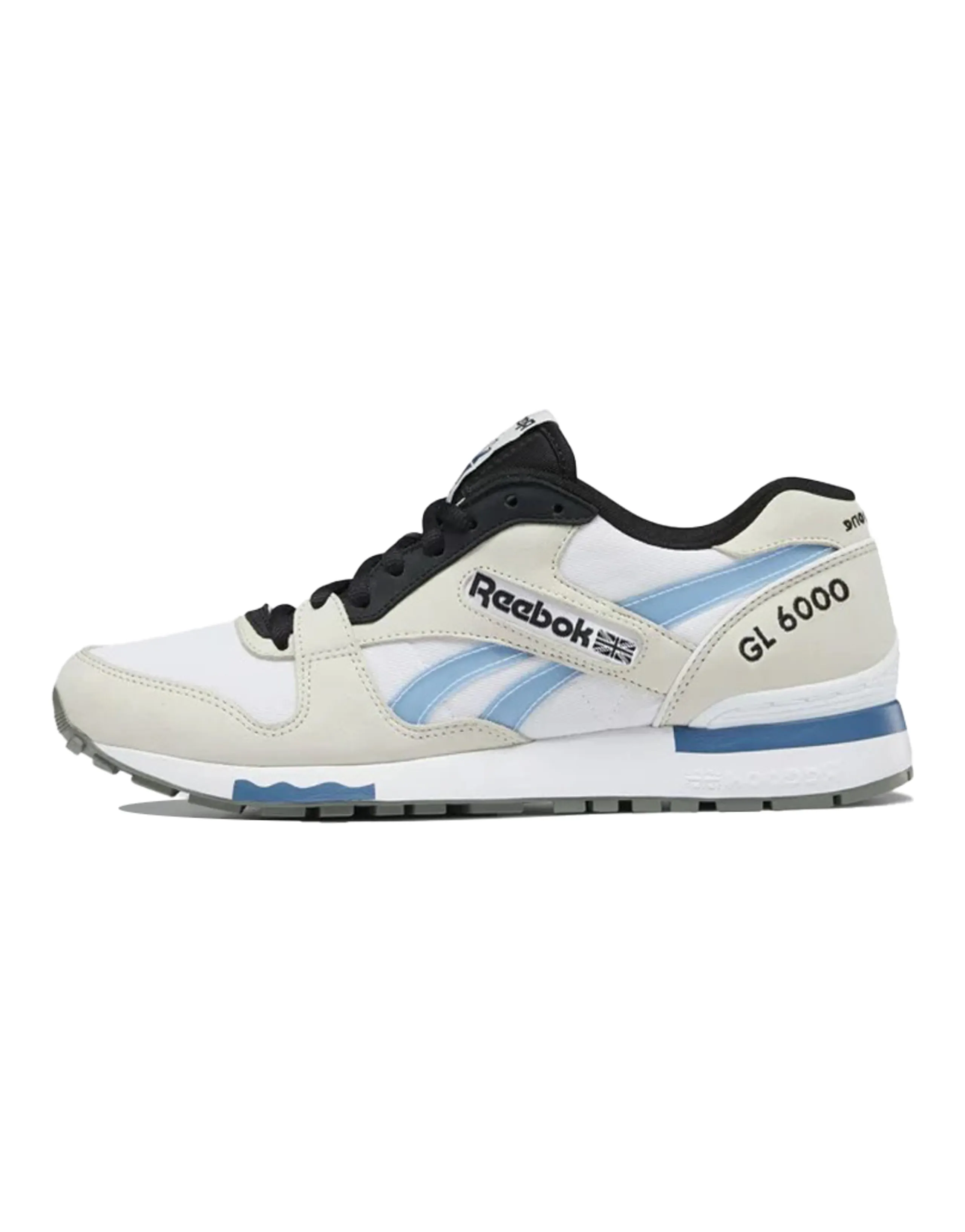 Reebok Eightyone X Reebok Gl 6000 Retro Wear Resistant Shoes/Sneakers Unisex White Blue