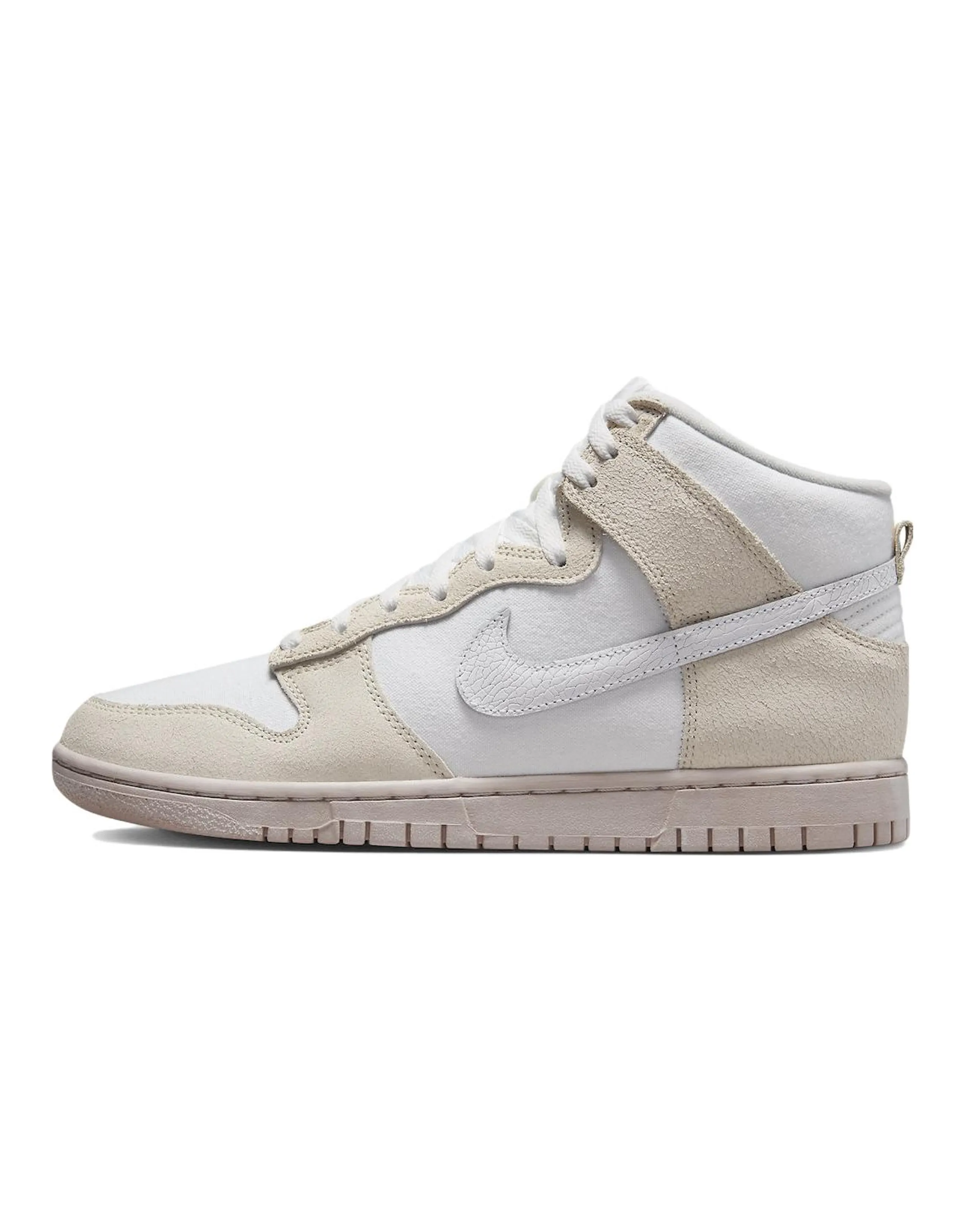 Nike Dunk High Retro Prm Cracked Leather Swoosh