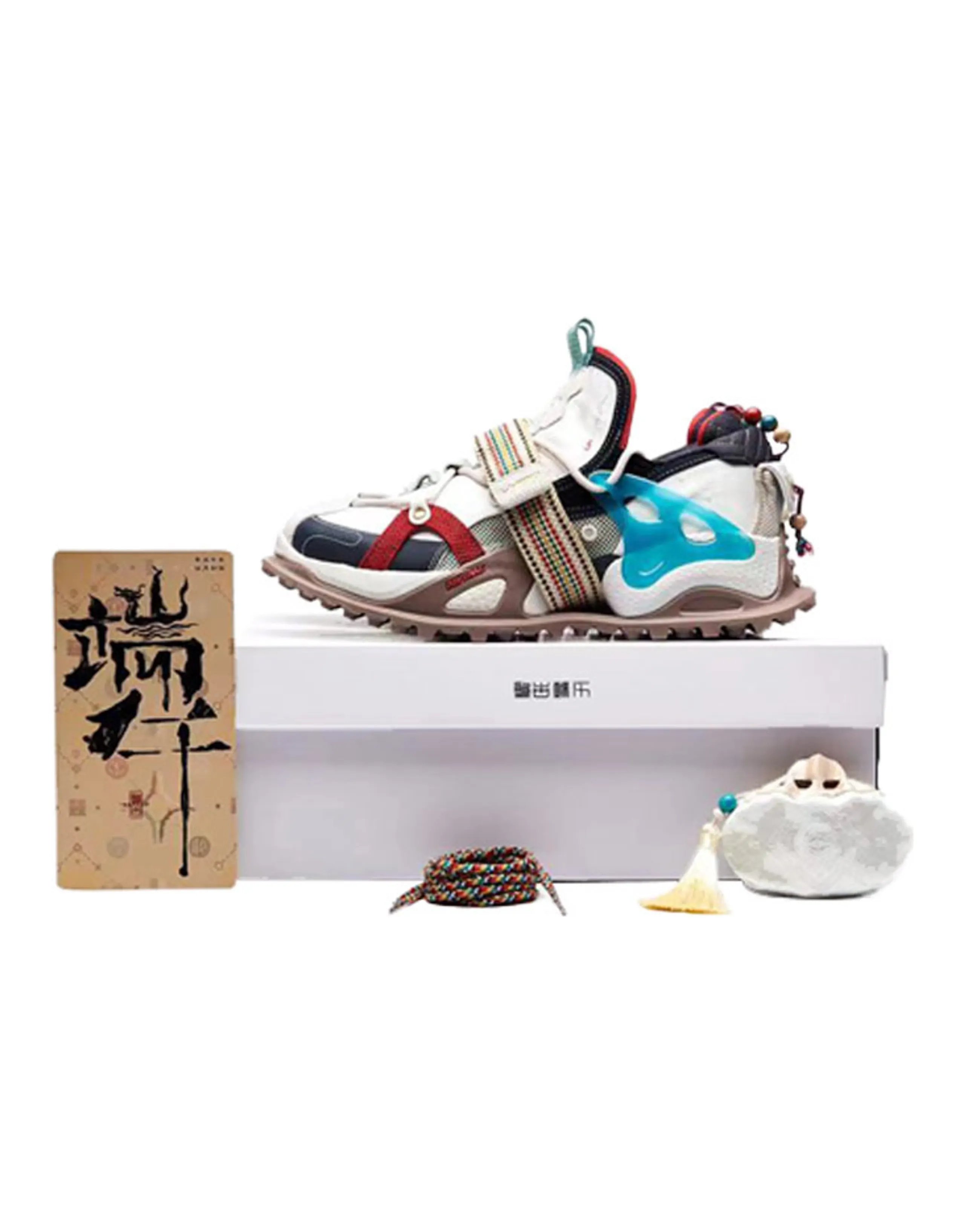 LiNing Pan Gu Casual Shoes Women's Low-Top White