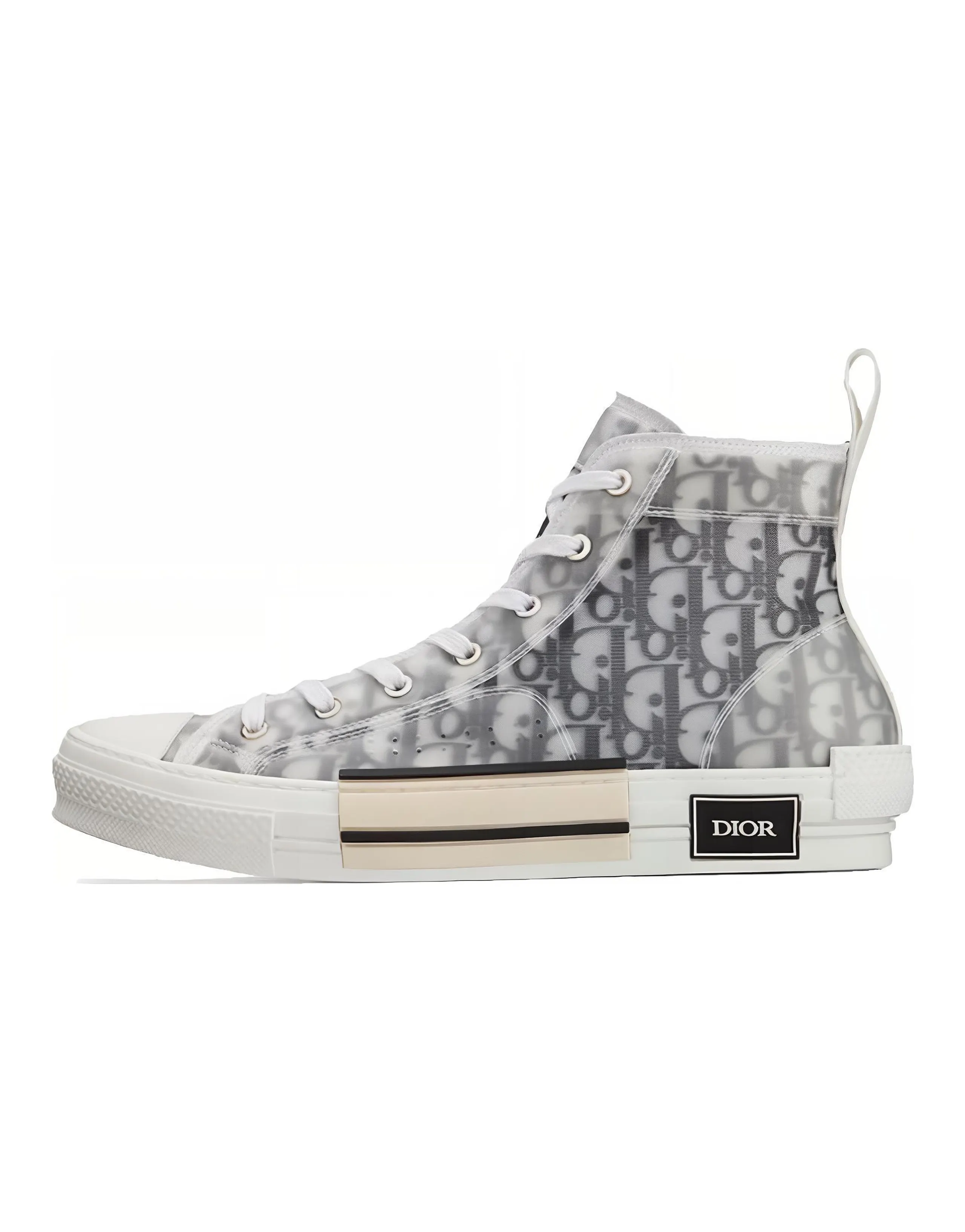 DIOR B23 High Top Logo Oblique