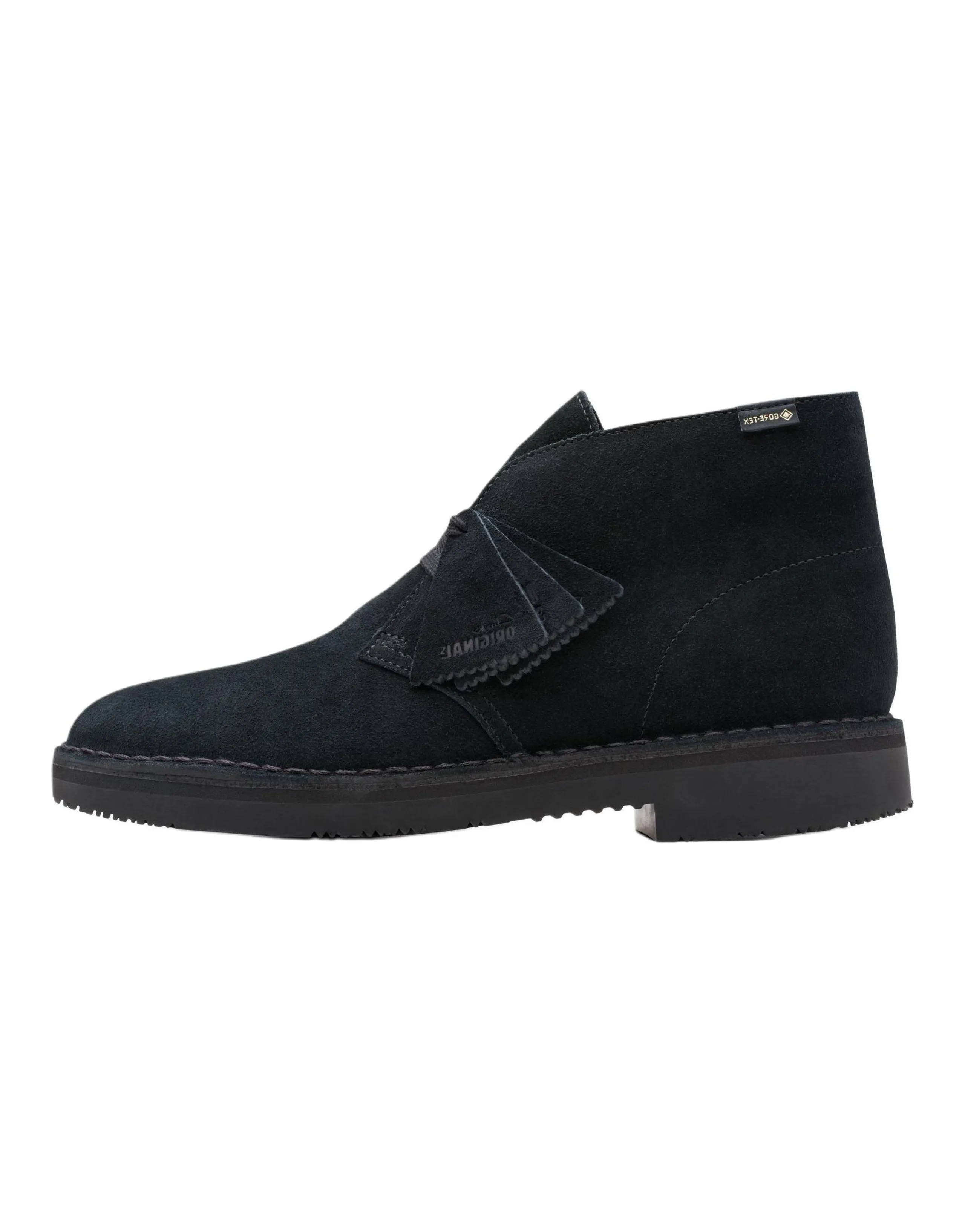 Clarks Originals Suede Lightweight Lace-Up Ankle Boots Men's Black