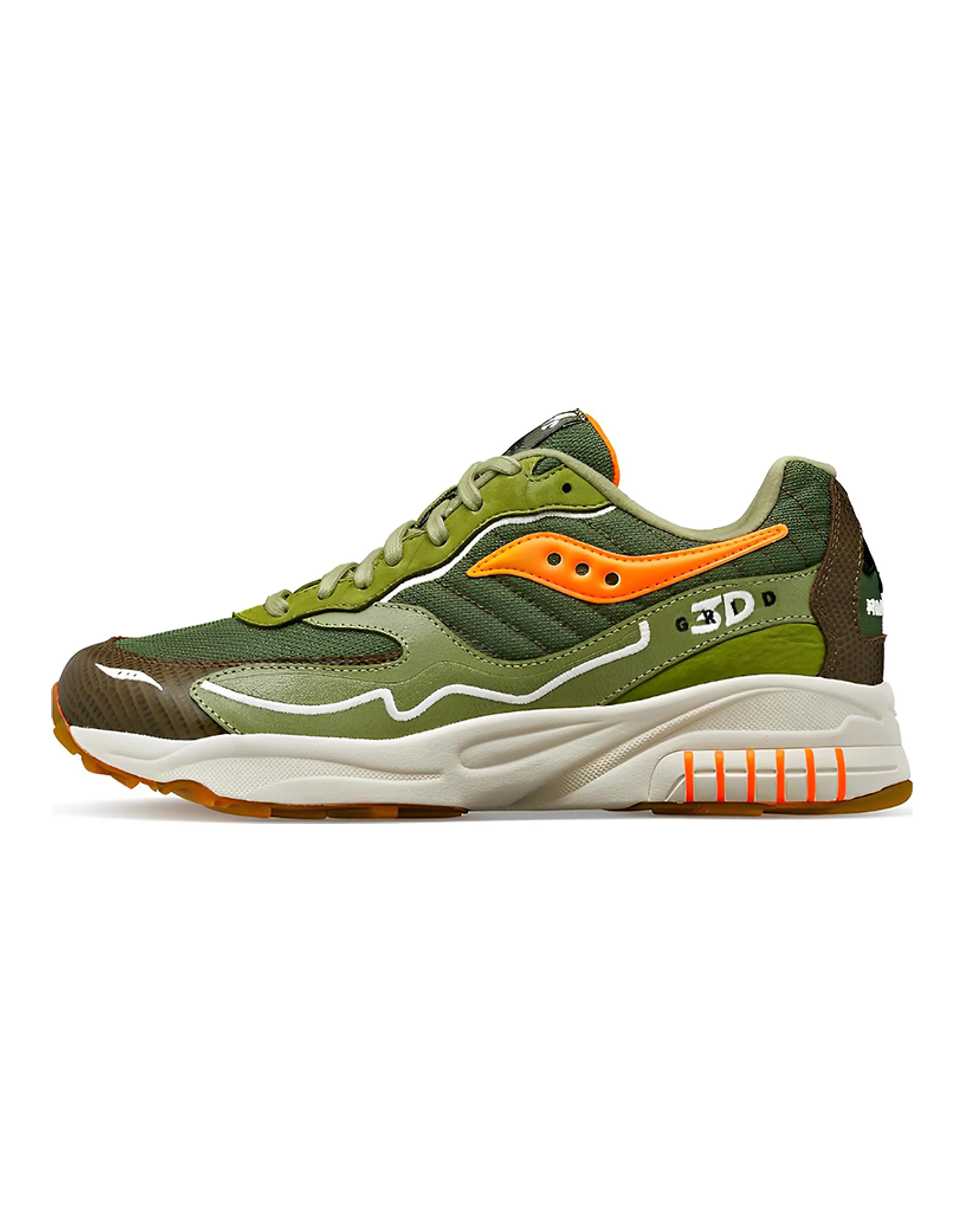 Saucony 3D Grid Hurricane Maybe Tomorrow Tortoise