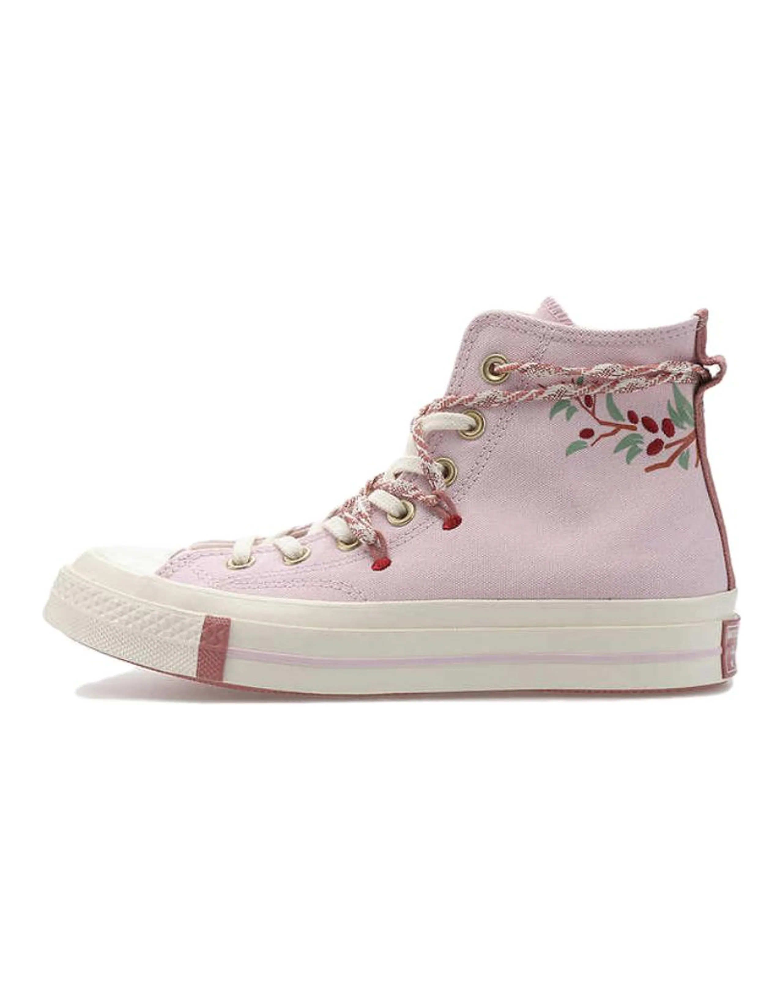 Converse CHUCK TAYLOR 1970S Comfortable Soft Anti-Slip Wear-Resistant High-Top Canvas Shoes Unisex Pink