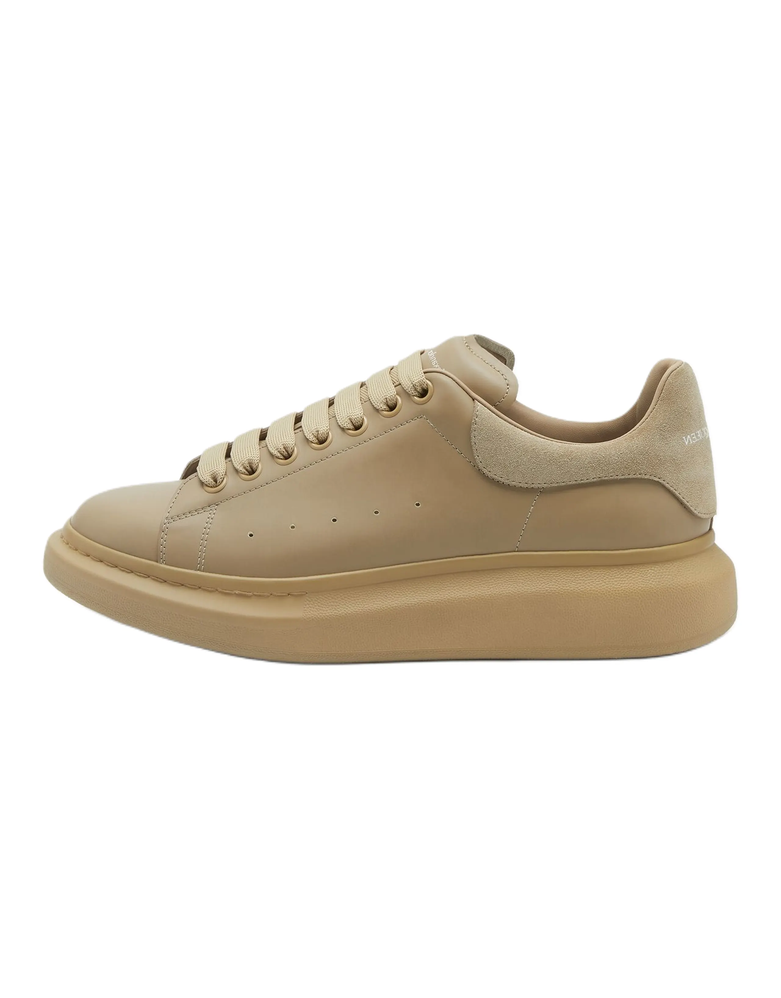 Alexander McQueen Round Toe Lace-Up Sneakers