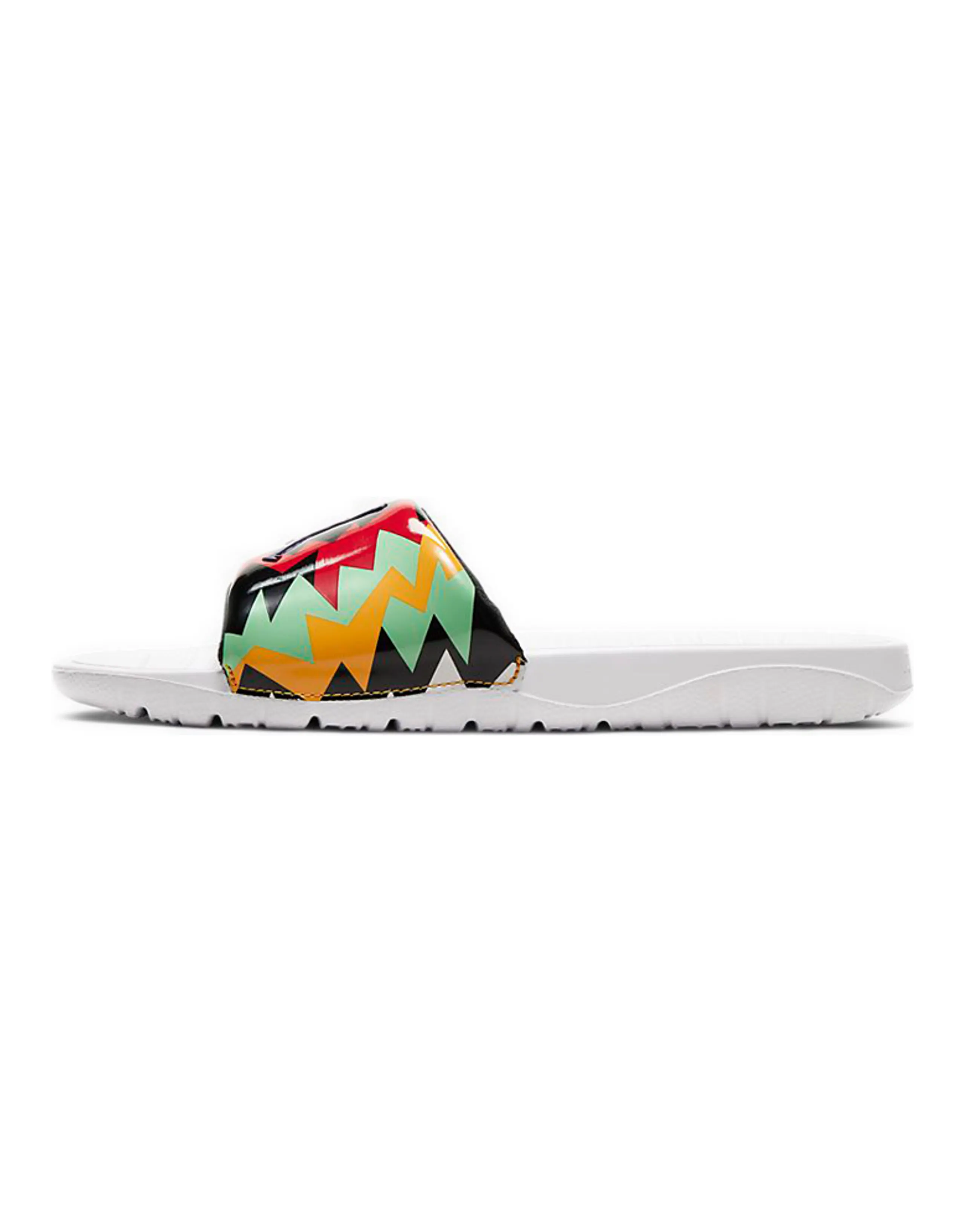 JORDAN Break Slide 'White Multi Color'