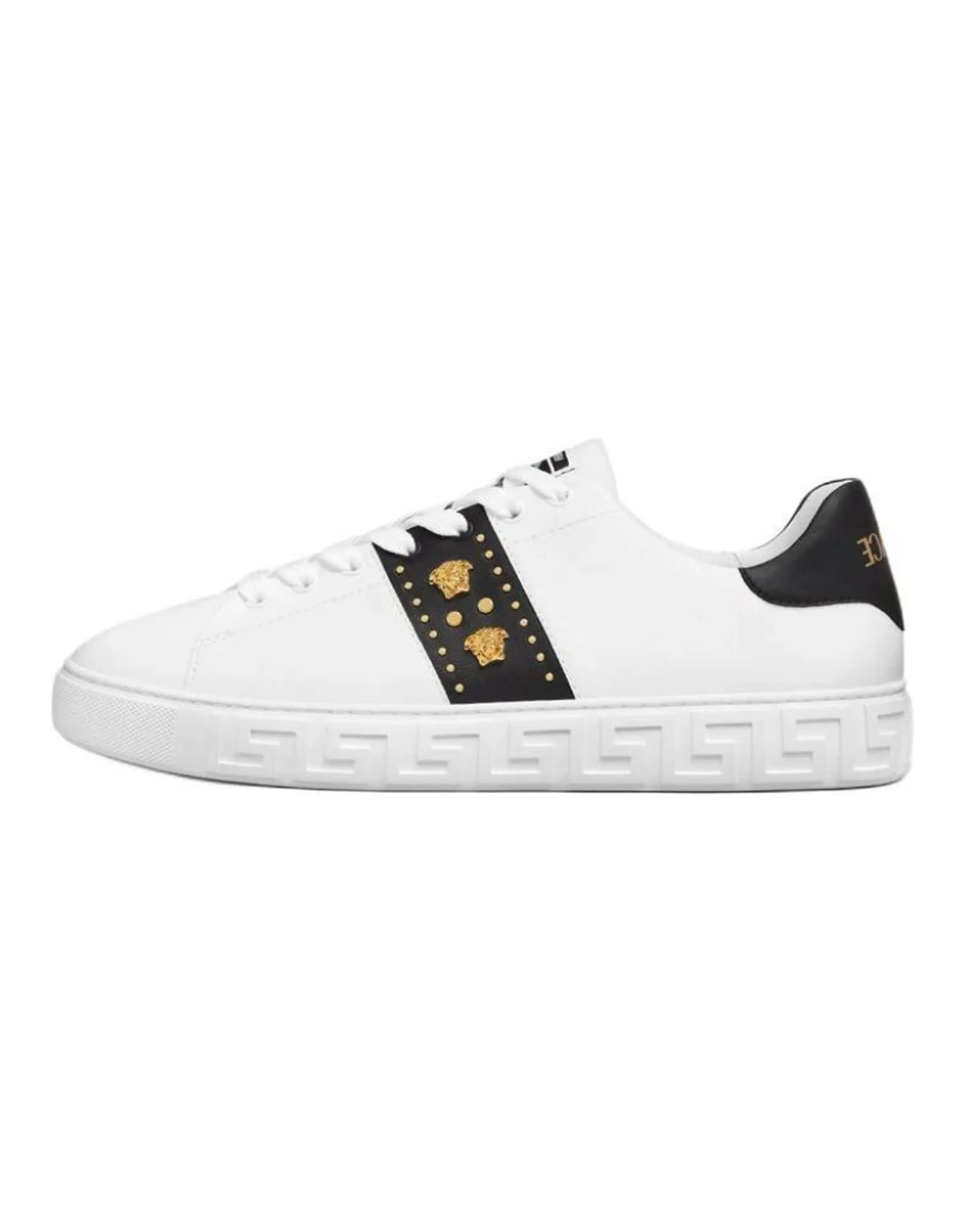 FANSIZHE Greca Low Top Skateboard Shoes Men's White