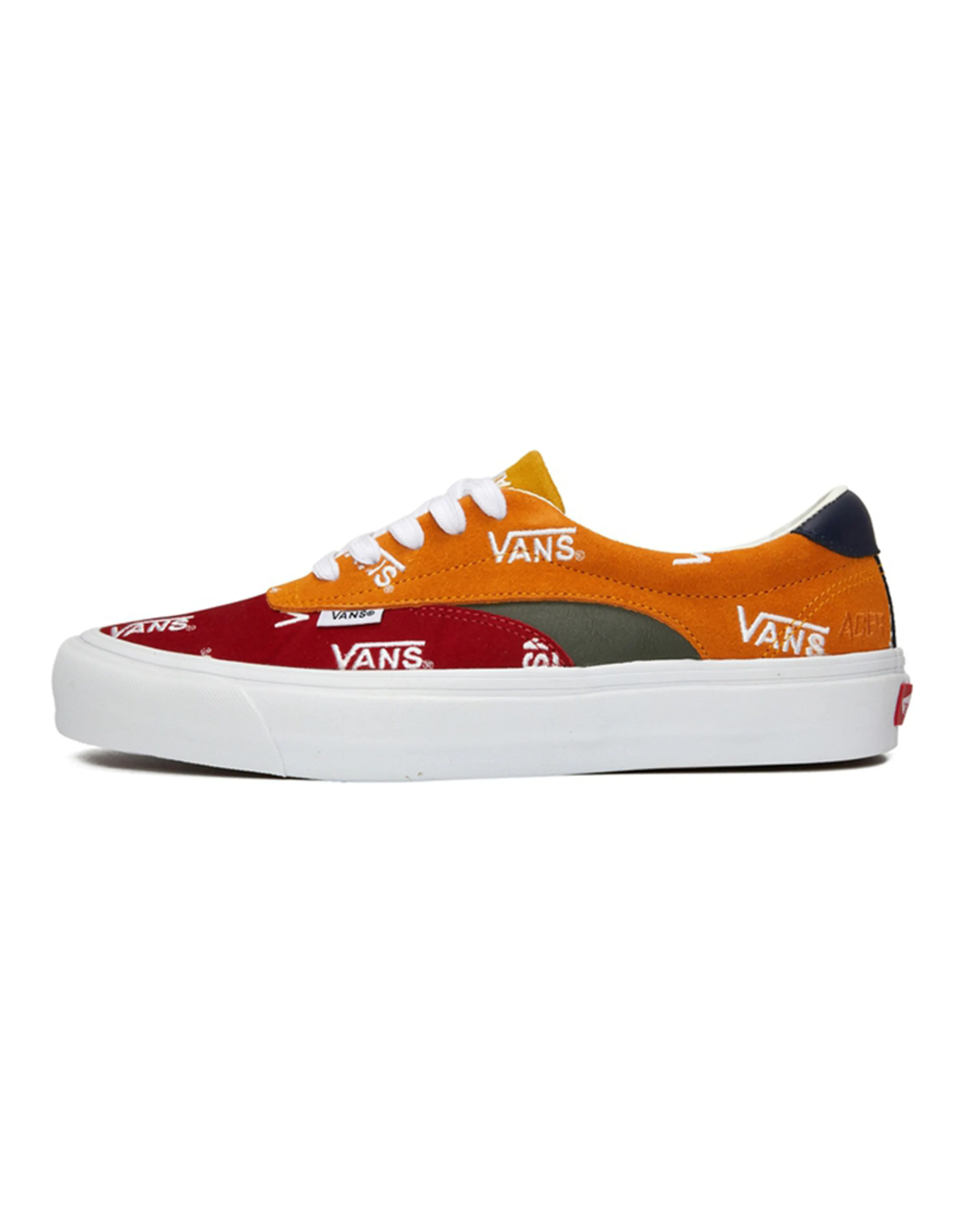 Vans Unisex SK8 Low Reissue Sneakers Red/Yellow