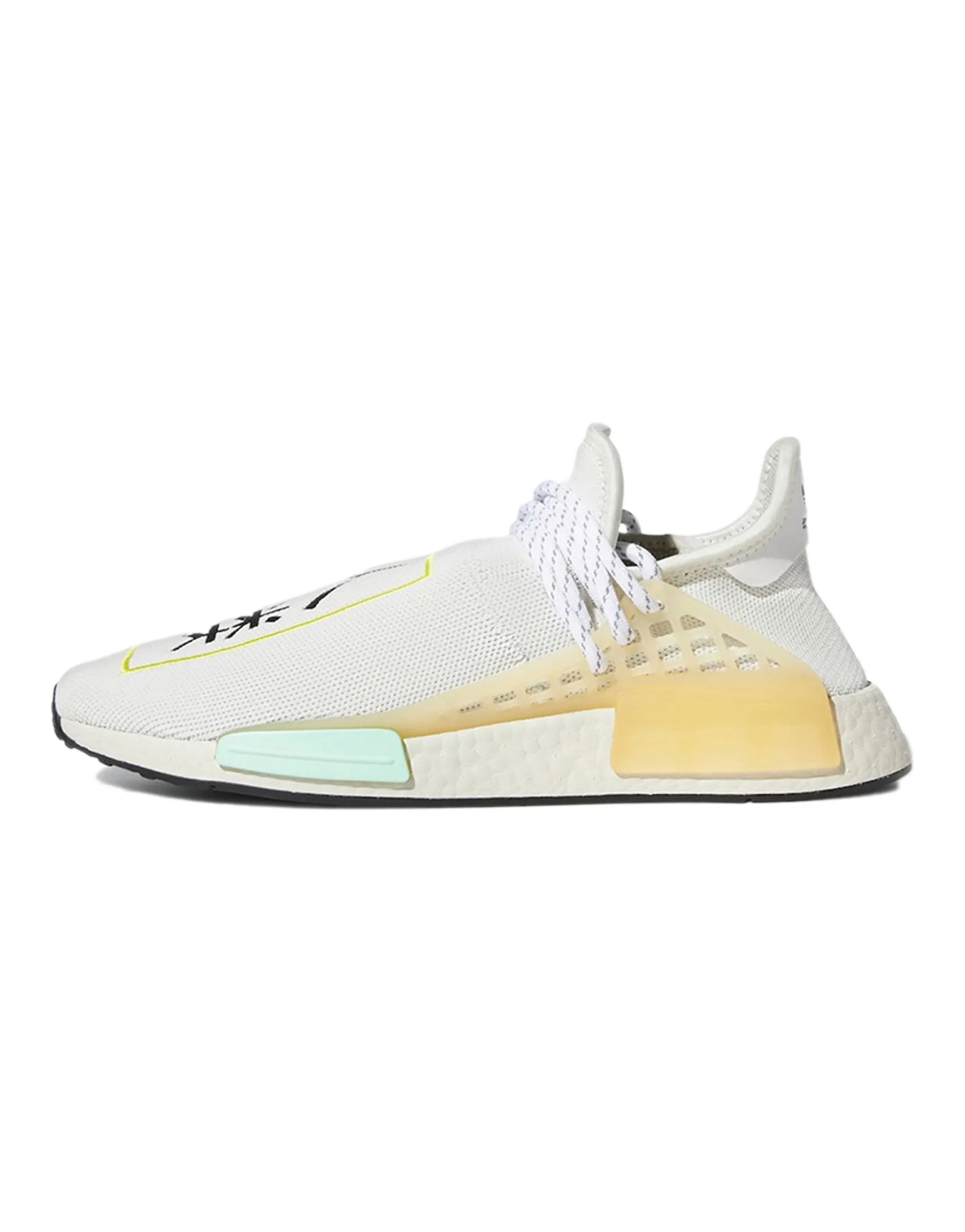 Adidas Originals Nmd Hu Pharrell Crystal White