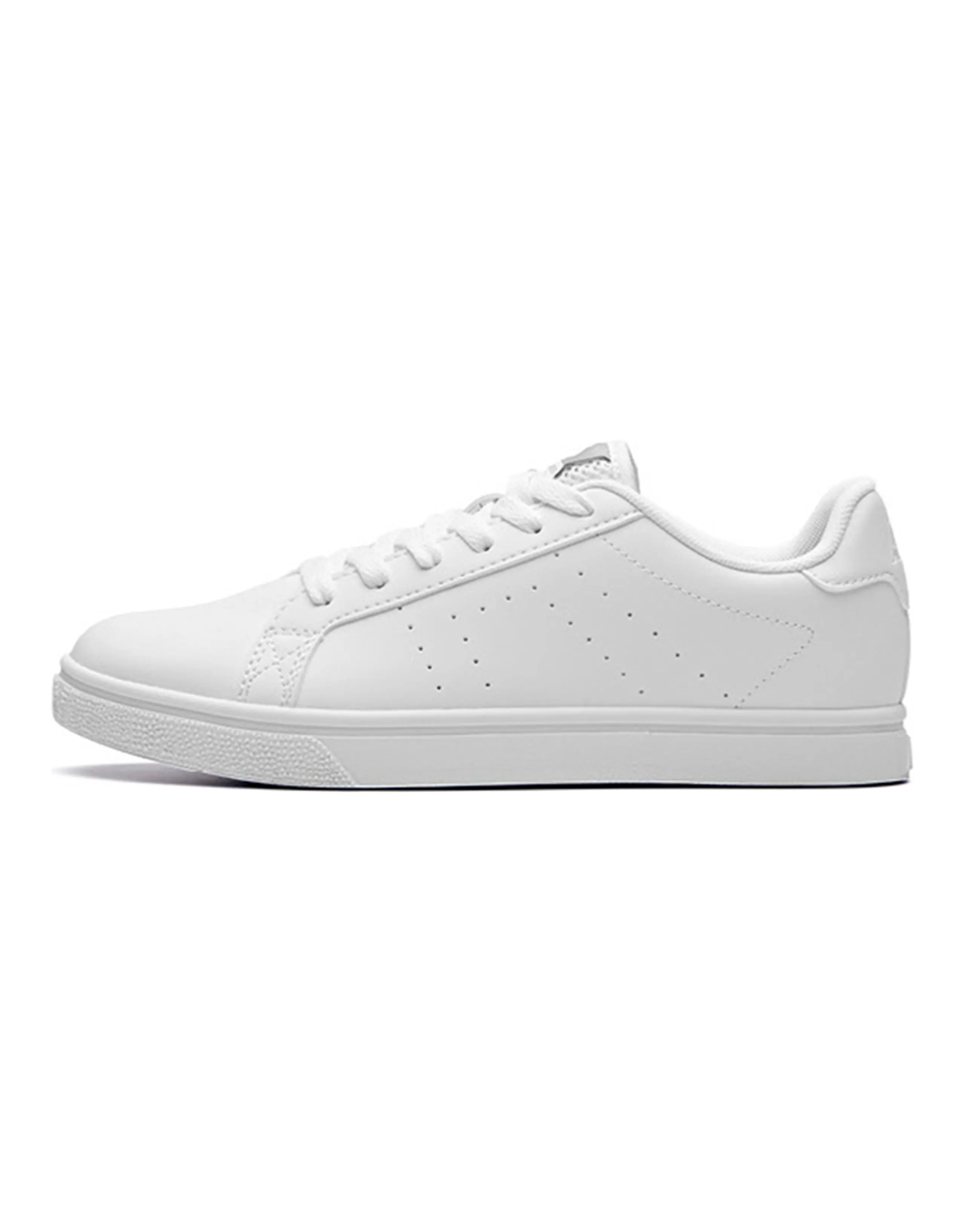 Anta Life Collection Anti-Slip Wear-Resistant Low-Top Skateboard Shoes Women's White