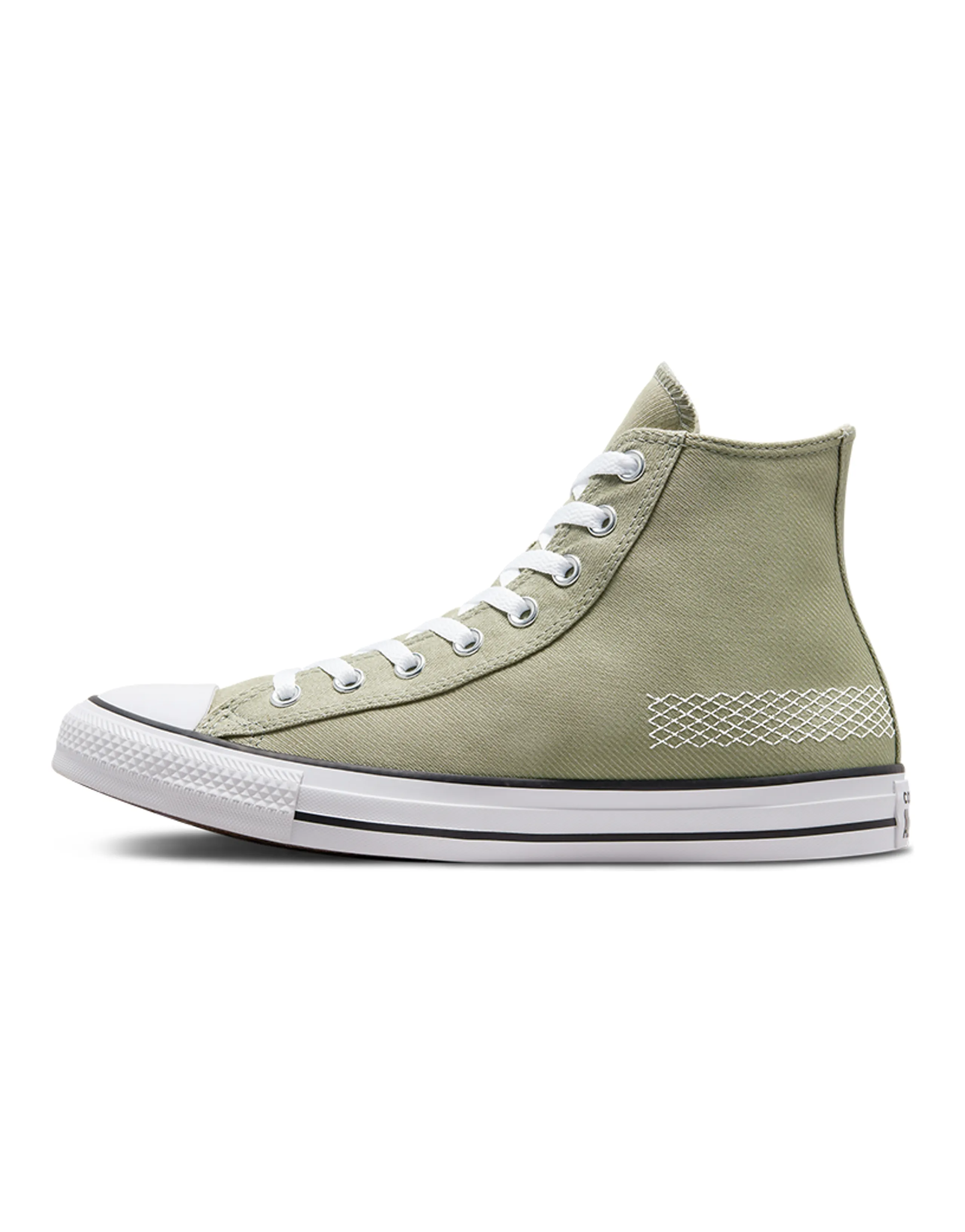 Converse Chuck Taylor All Star Wear-Resistant High-Top Canvas Shoes Unisex Olive Green