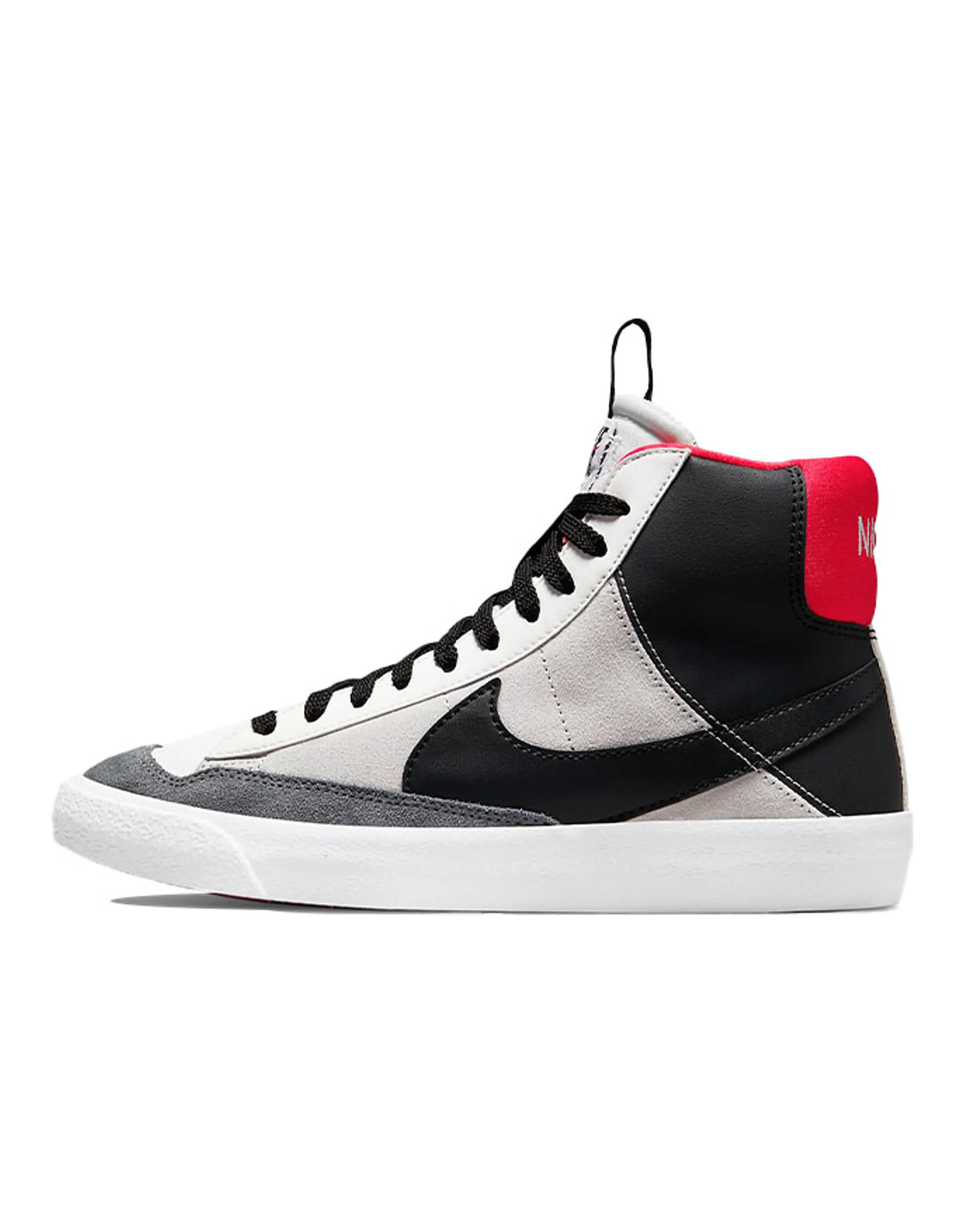 Nike Blazer Mid 77 SE GS Dance - White Black Red