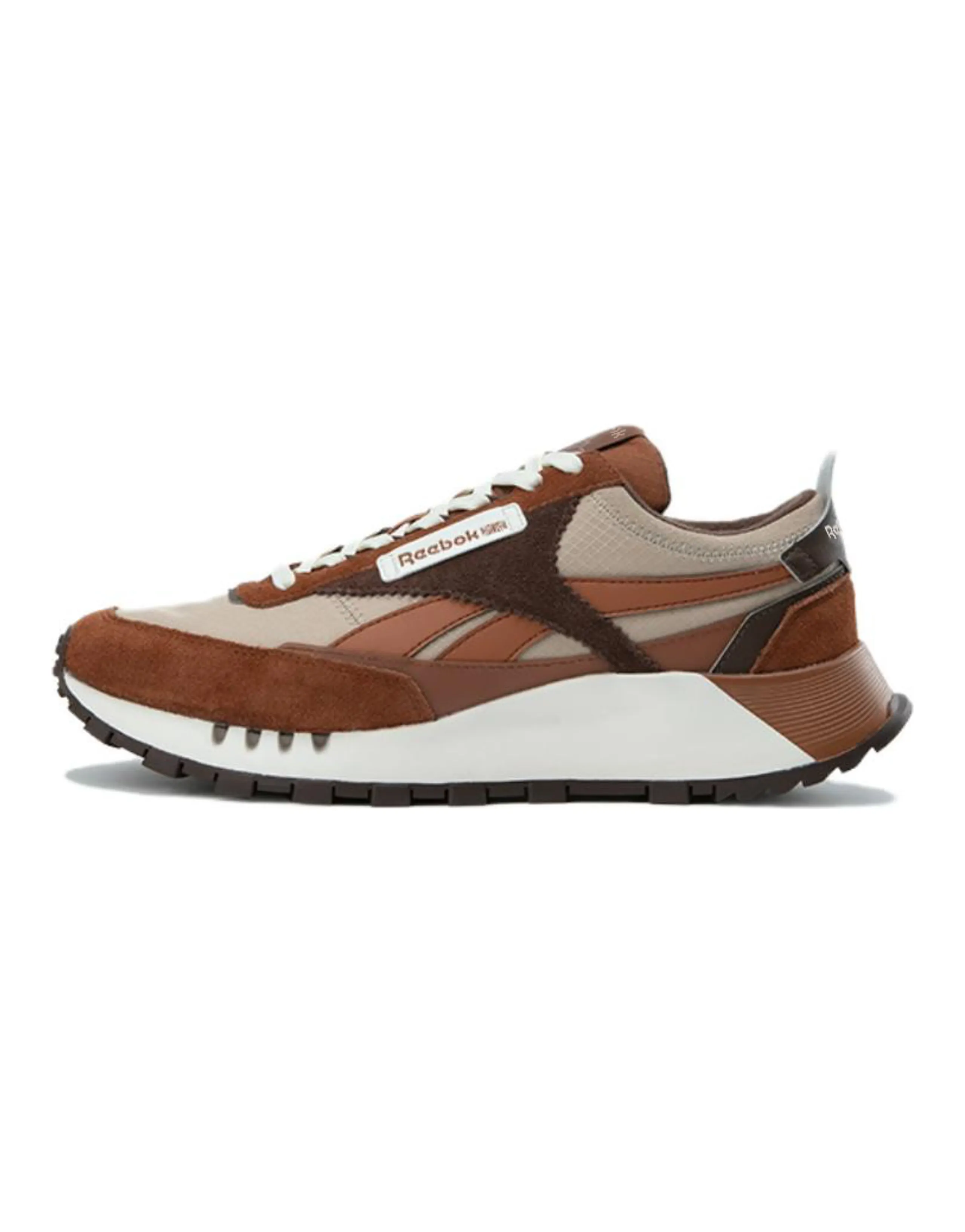 Reebok CL LEGACY W+ Running Shoes Unisex Low-Top Light Brown