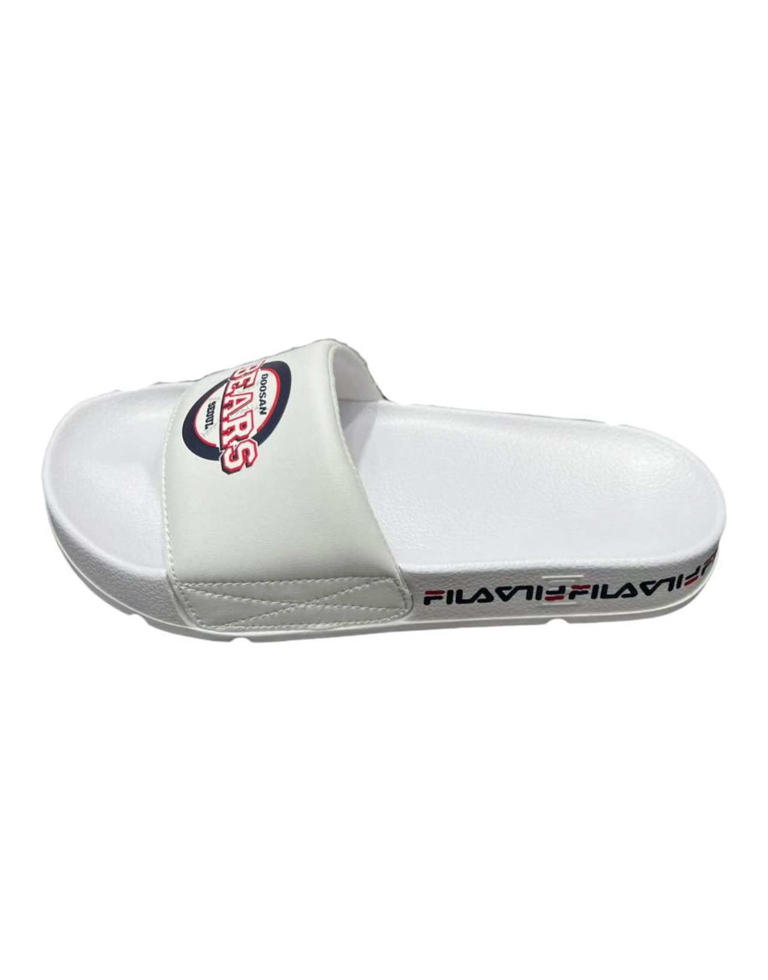 FILA Open-Toe Slide Sandals White
