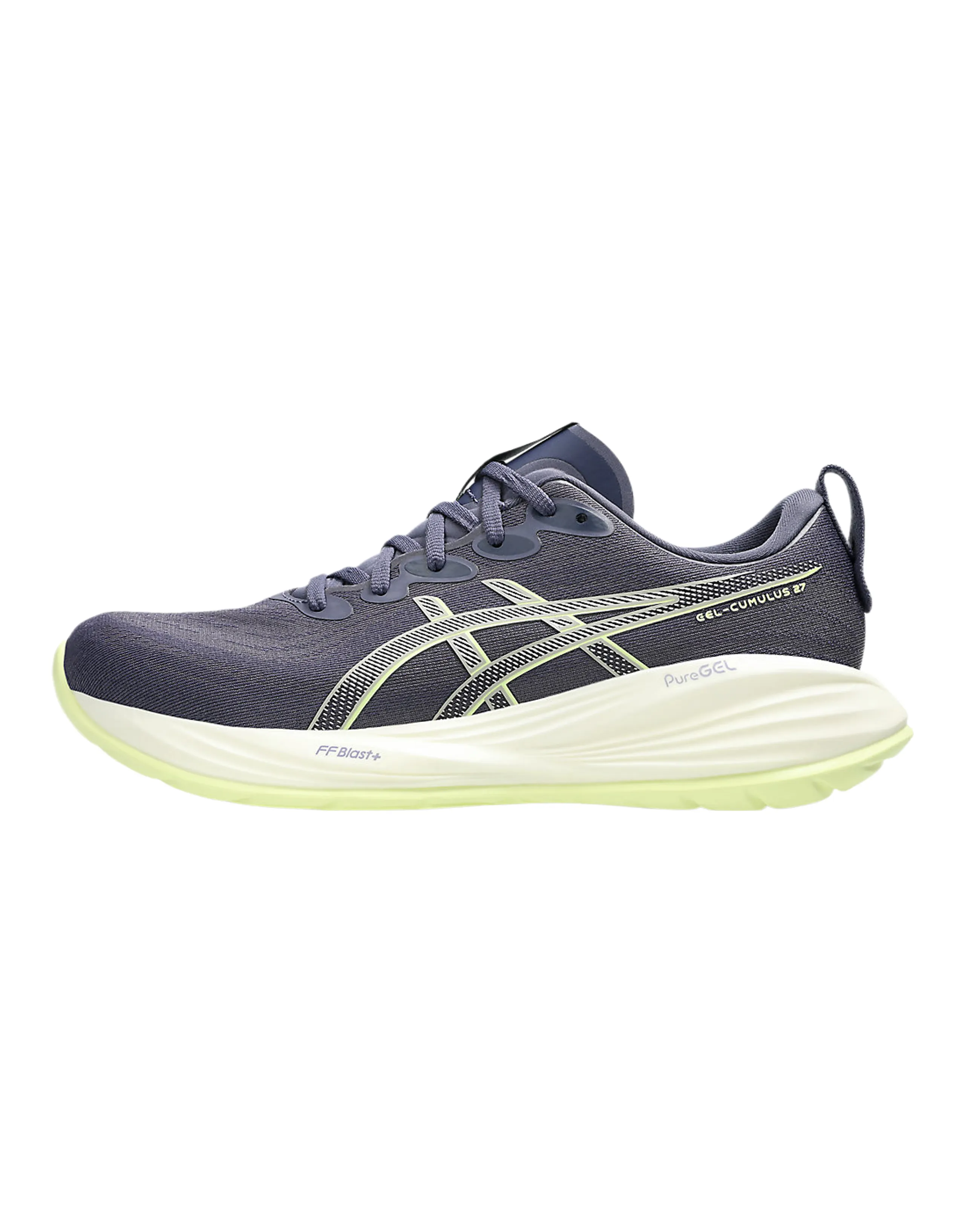 ASICS Gel-Cumulus 27 Men's Low-Top Casual Running Shoes Rubber Comfortable Versatile Simple Fashion Indigo Mist