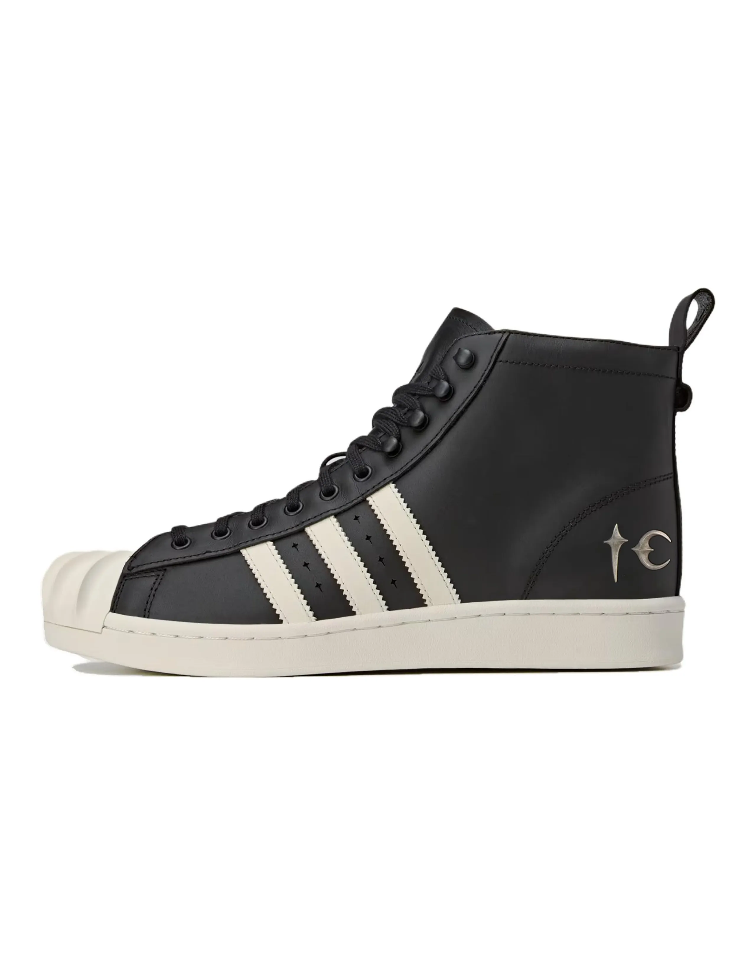 THUG CLUB x adidas originals SUPERSTAR Luxe TC Shell Toe Classic Sneakers Unisex Black