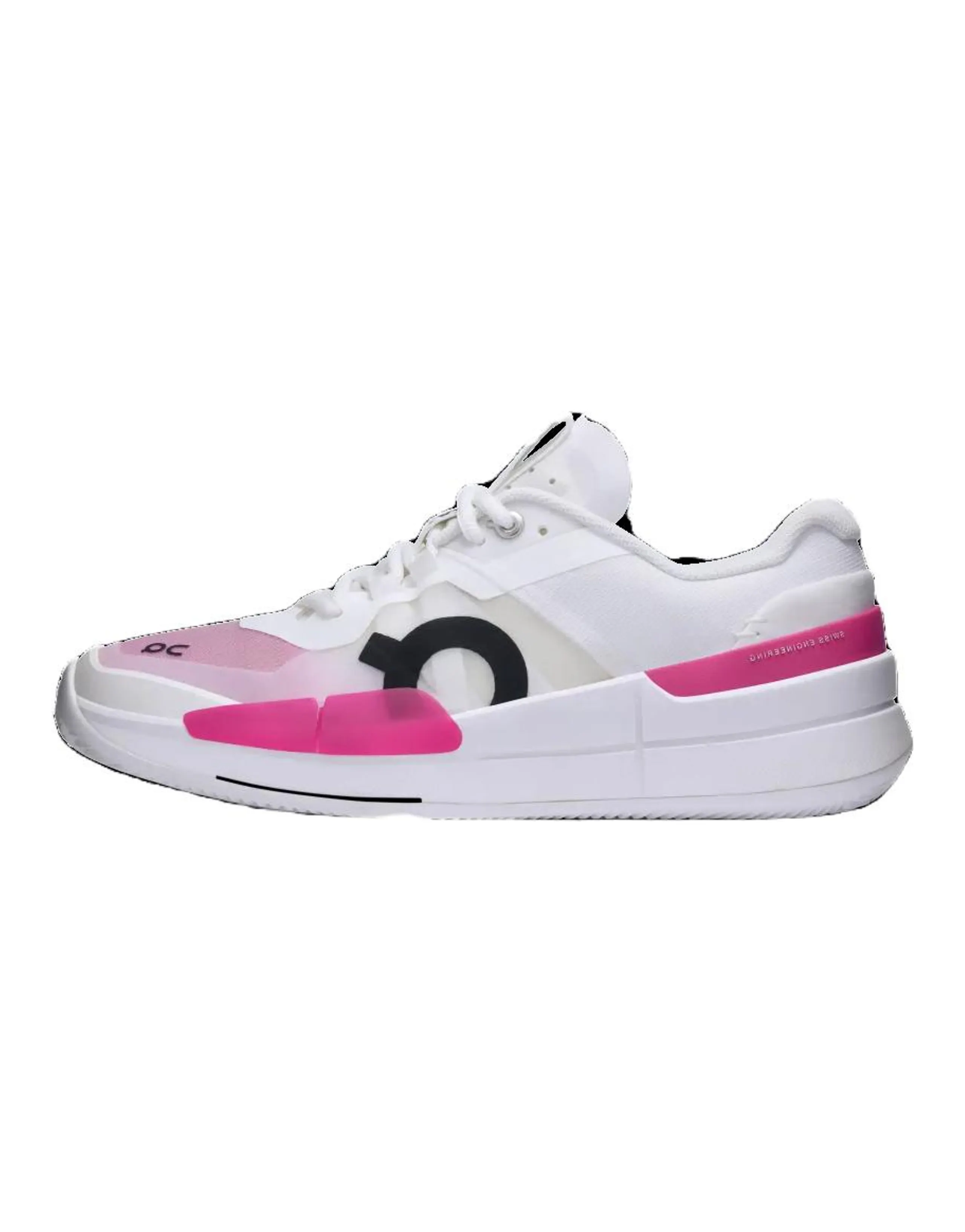 On THE ROGER Pro 2 Tennis Shoes Women's Low-Top White Pink