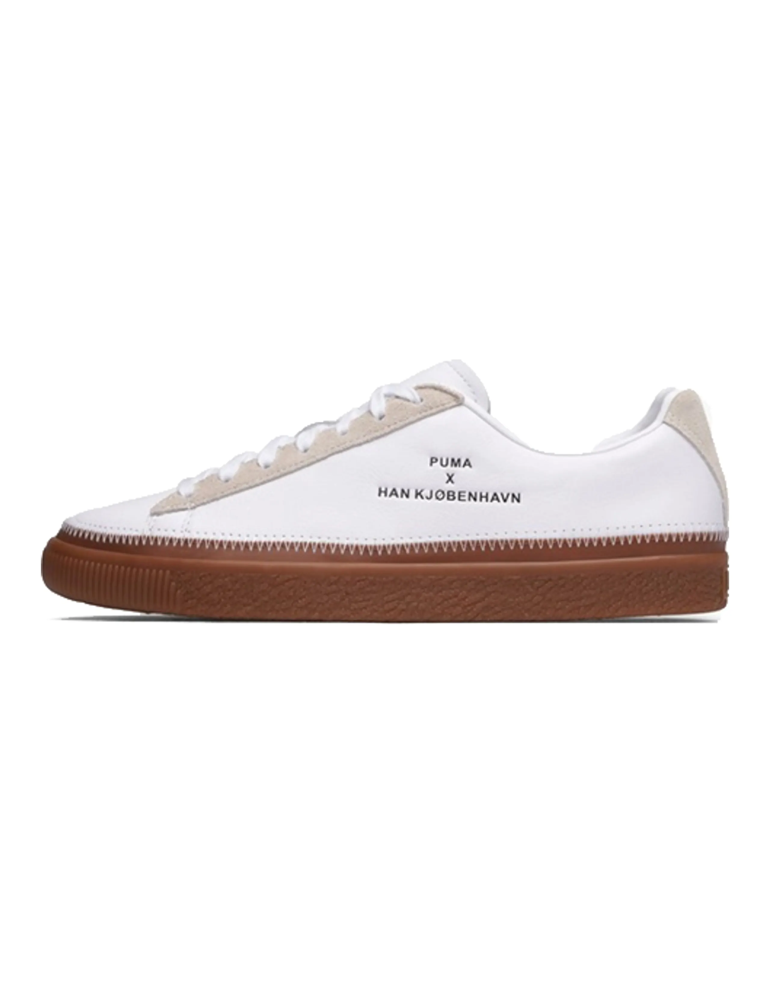 PUMA X Han Kjobenhavn Clyde Stitched 'White Gum'