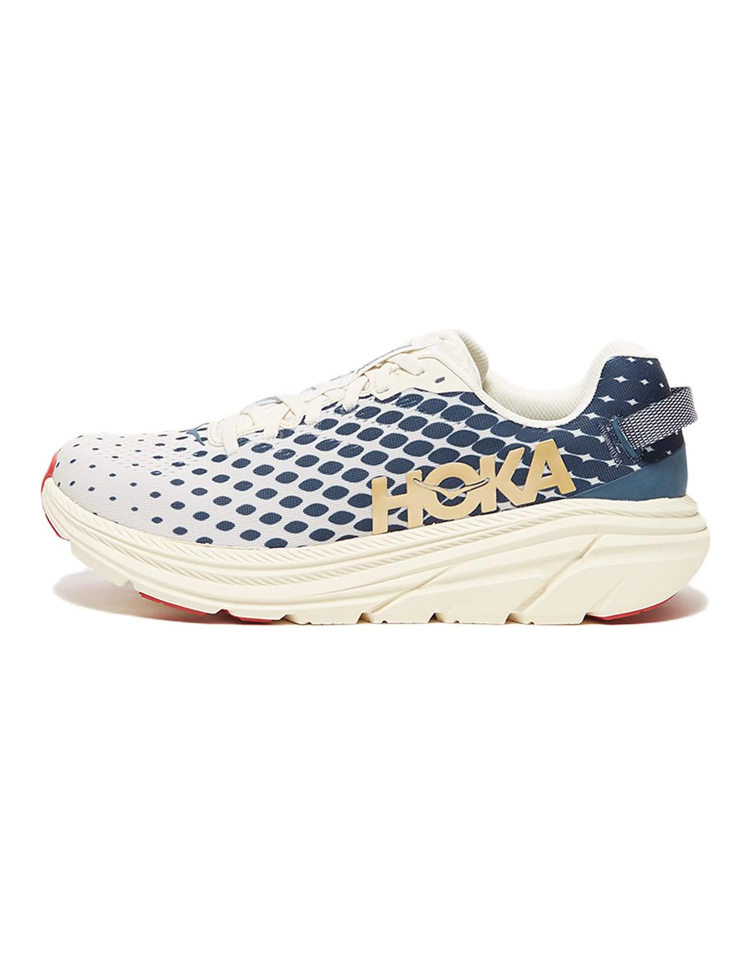 HOKA ONE ONE Rincon 2 Low-Top Running Shoes Men's White/Blue