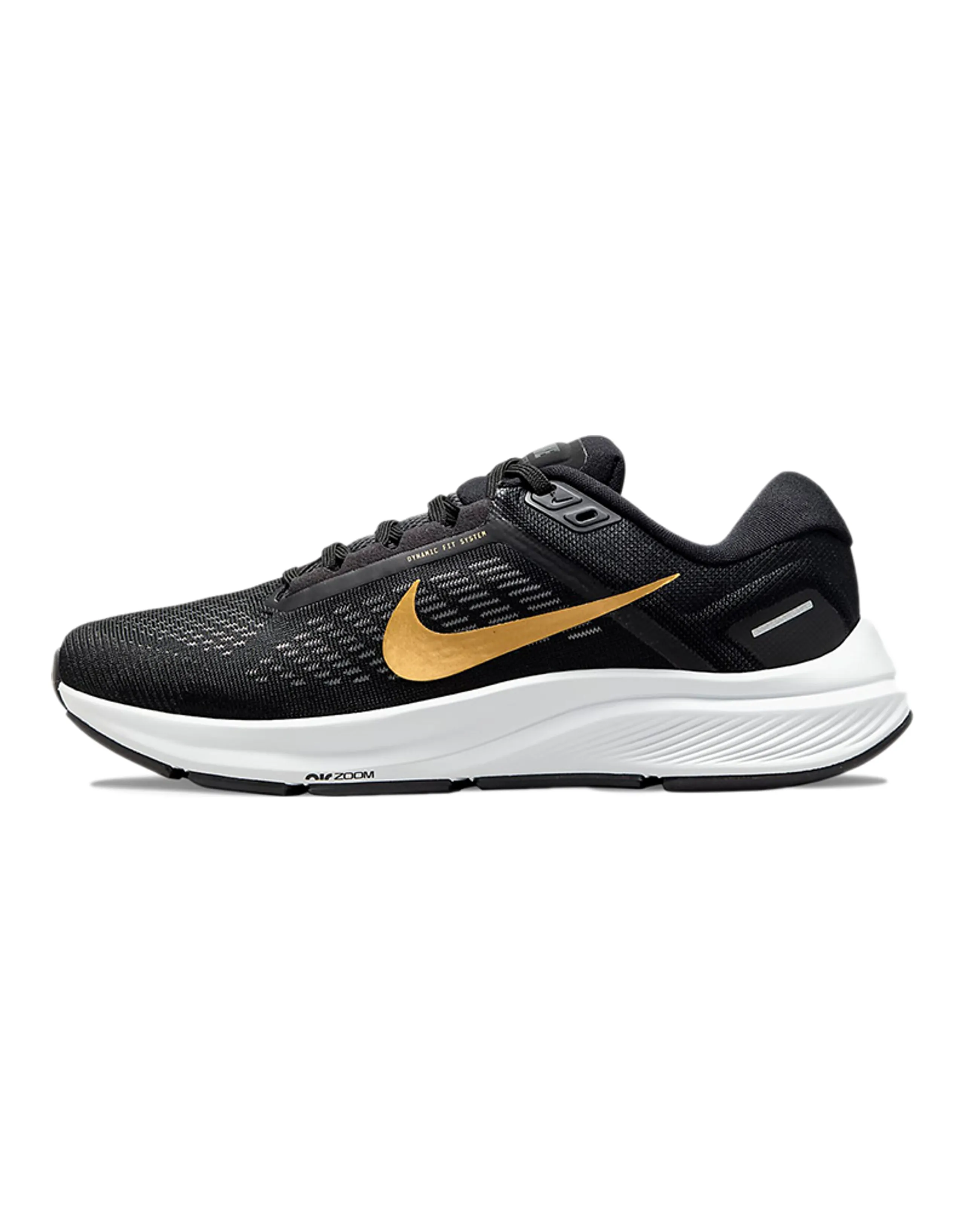 Nike Air Zoom Structure 24 'Black Metallic Gold Coin' Women's