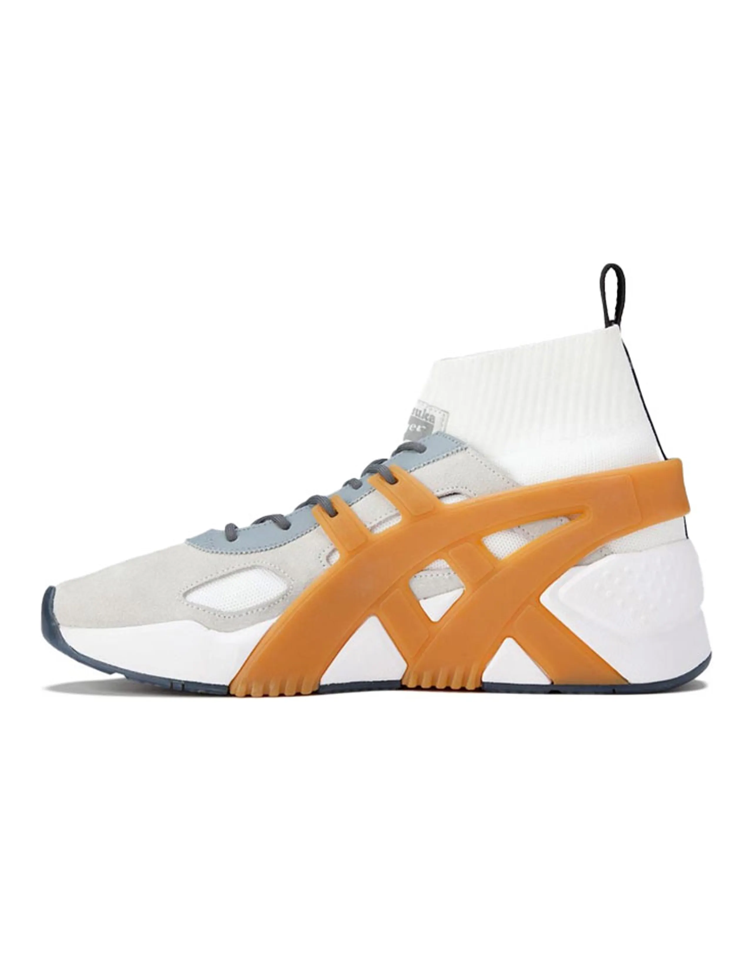 Onitsuka Tiger Big Logo Trainer 2.0 Sock 'White Grey Tan'