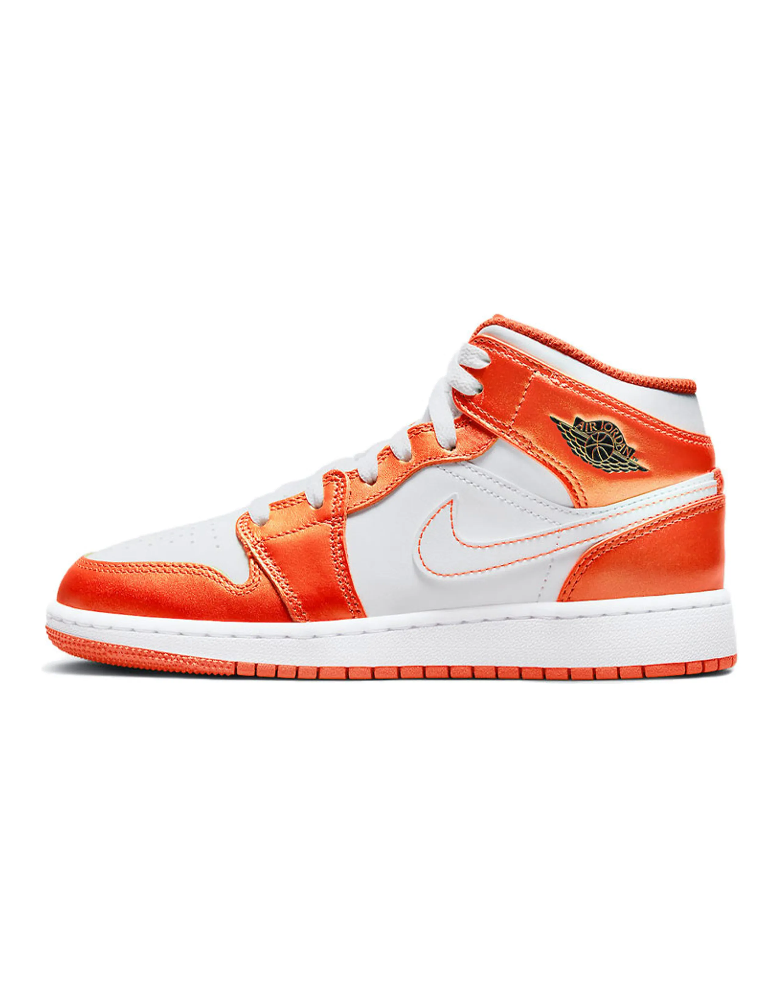 Jordan 1 Mid Metallic Orange GS