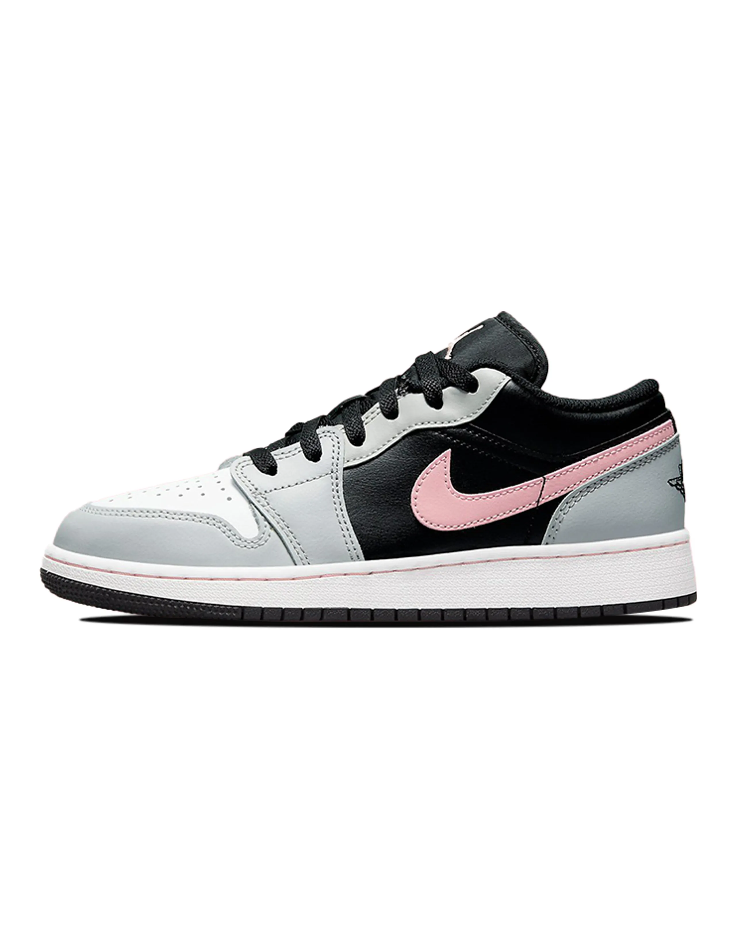 Jordan 1 Low 'Black Grey Pink' GS