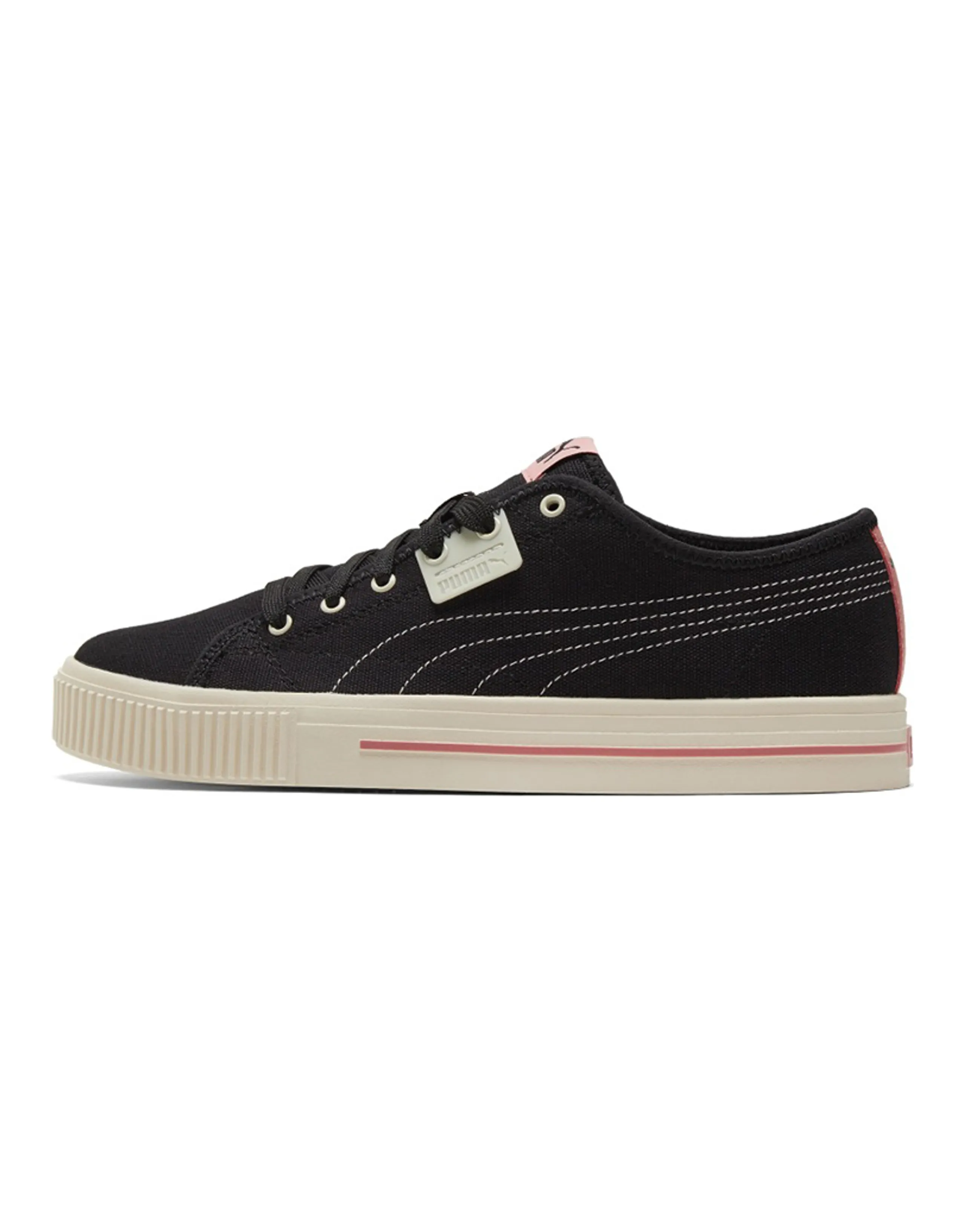 PUMA Ever Cv Casual Skateboarding Shoes Unisex Black Pink
