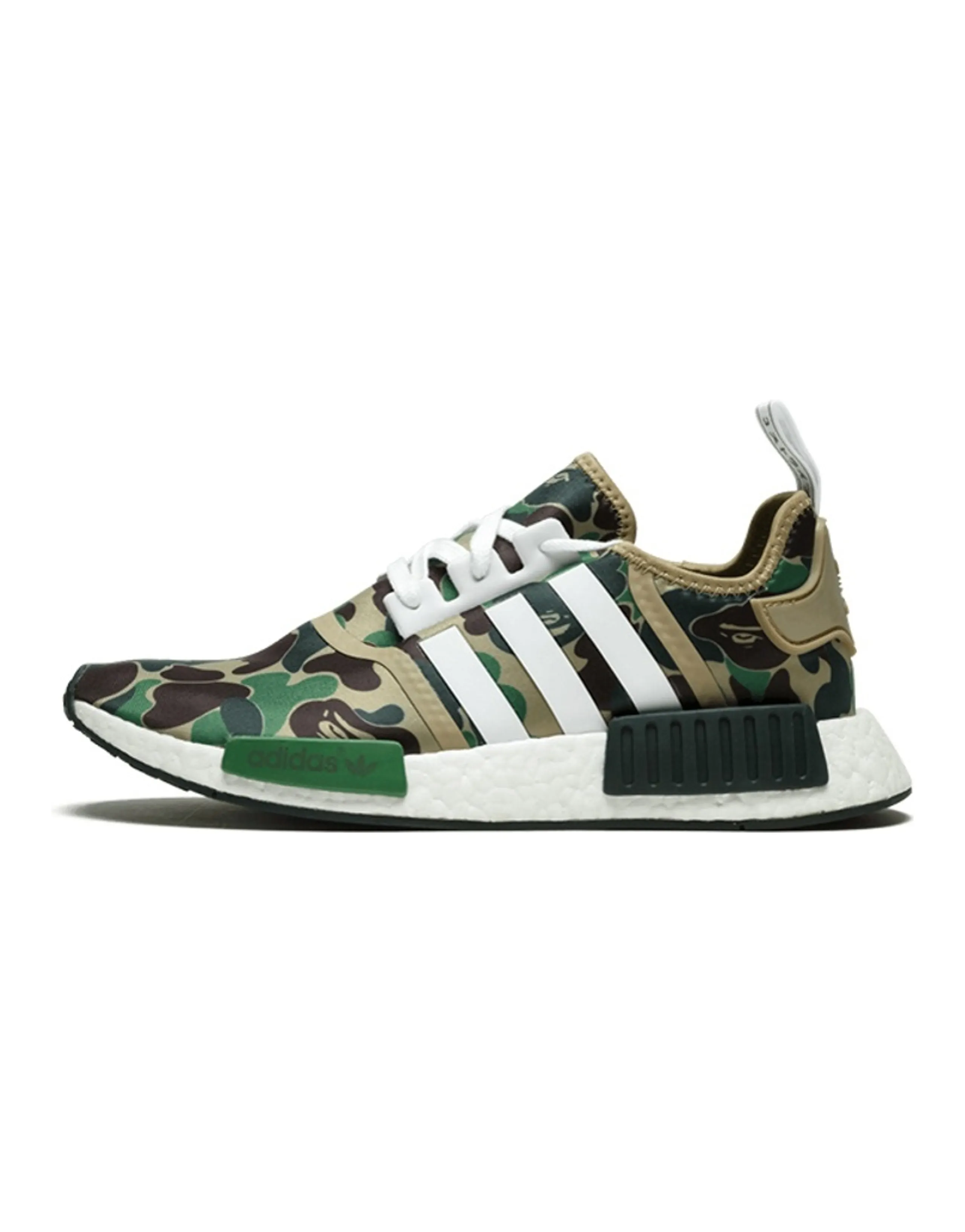 Adidas Originals Nmd R1 Bape Olive Camo